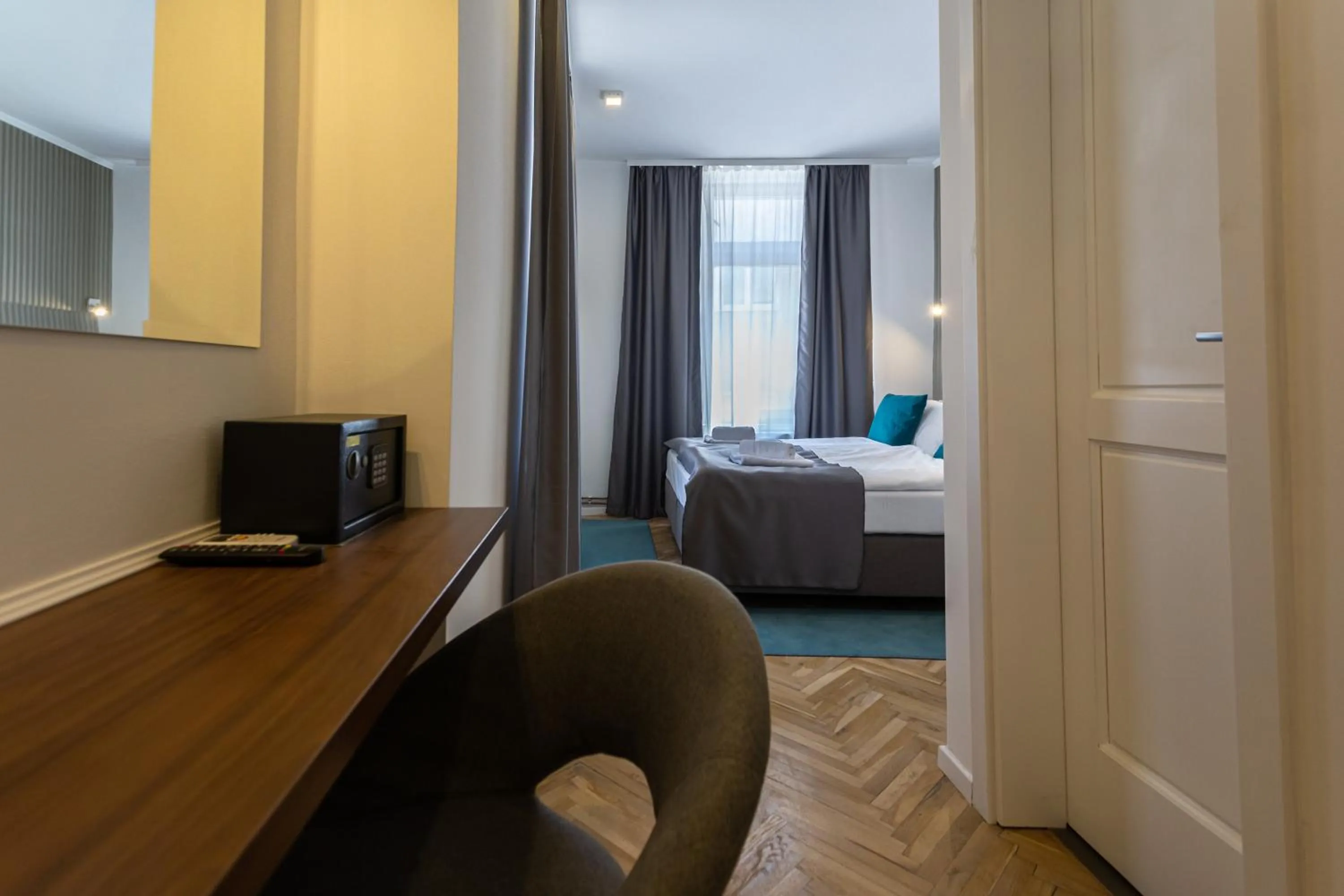 Photo of the whole room, Bed in Heritage Hotel Petrakija