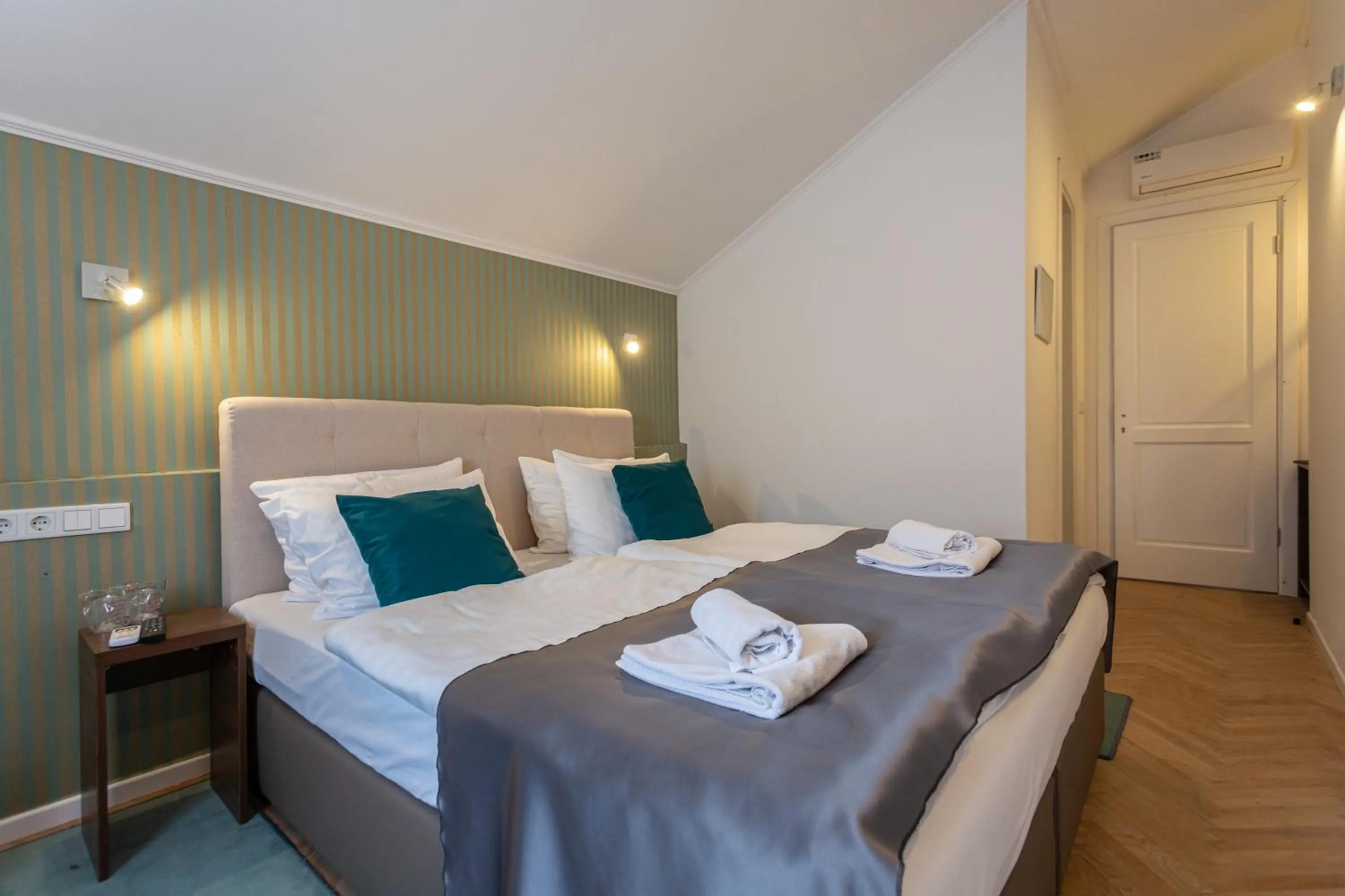 Bedroom, Bed in Heritage Hotel Petrakija