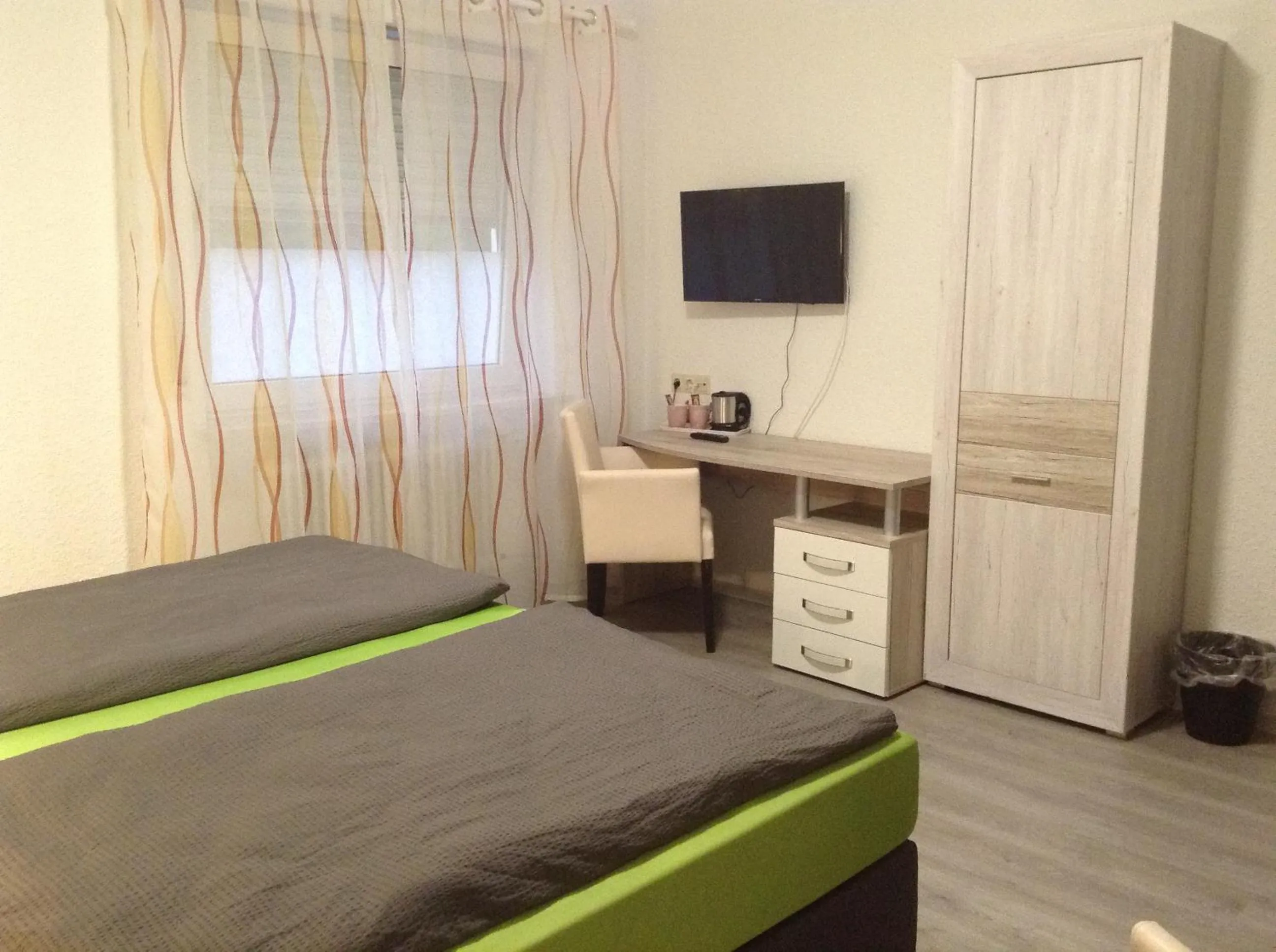 Decorative detail, Bed in Hotel M&S garni