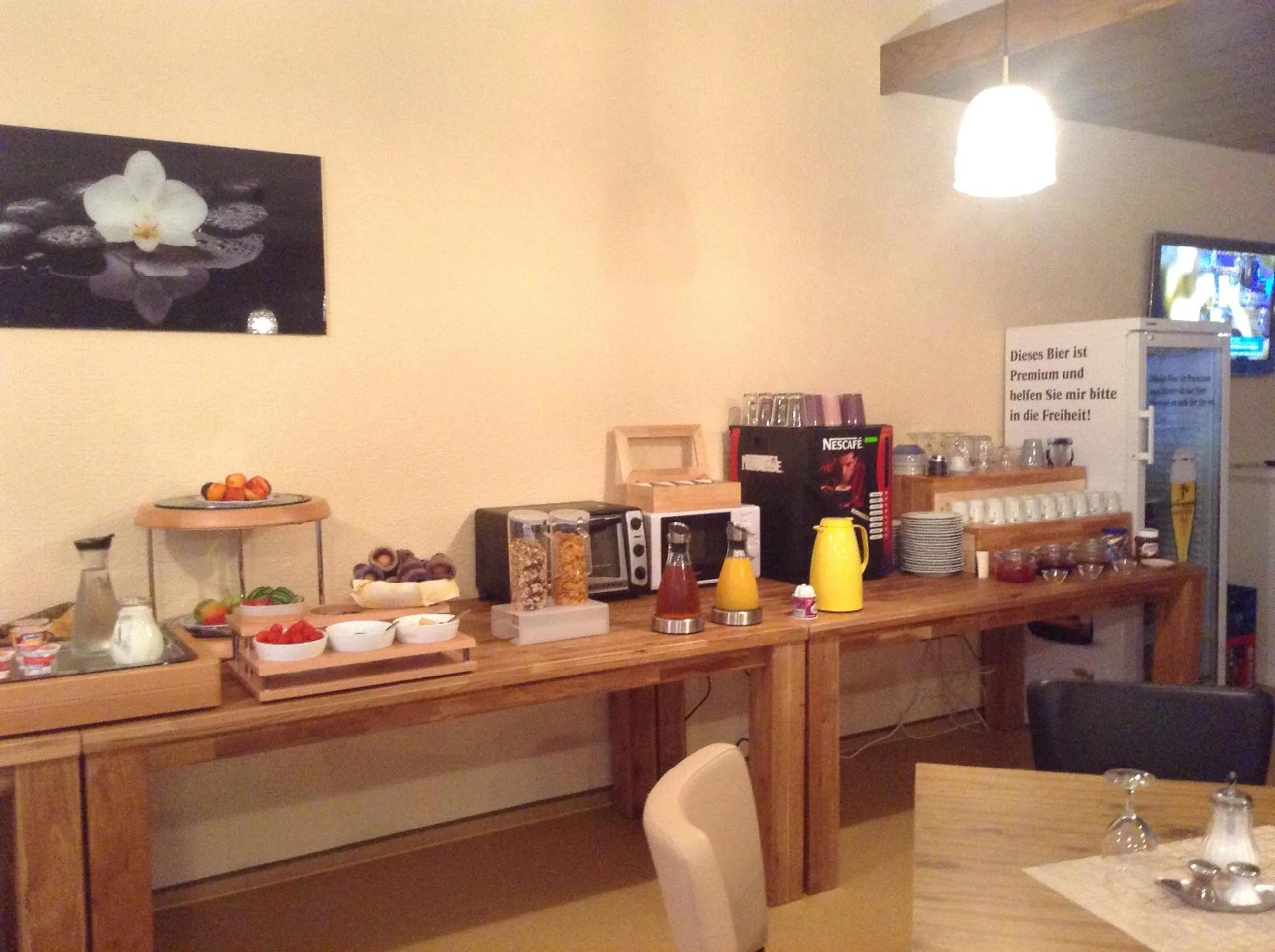 Food in Hotel M&S garni