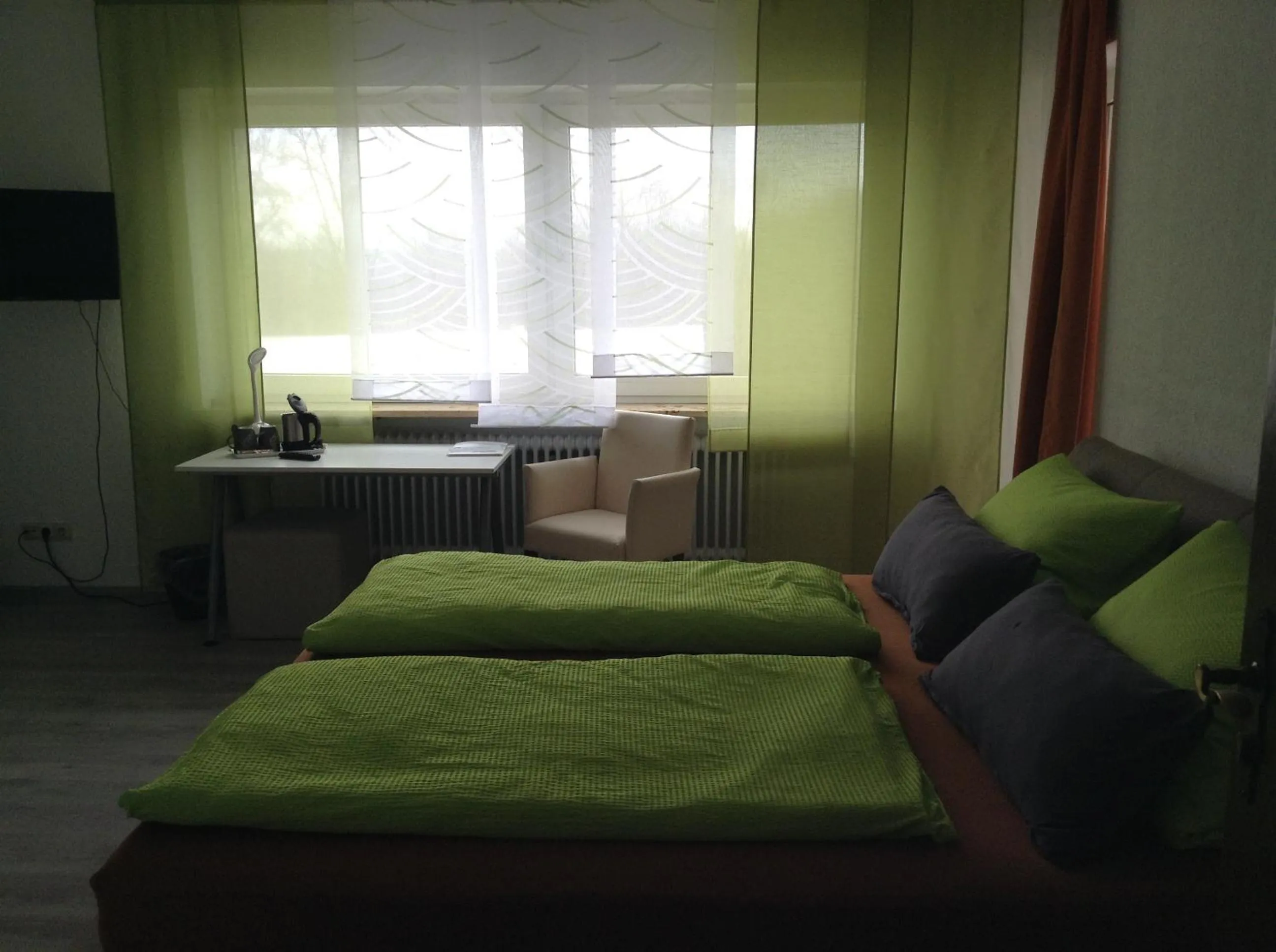 Bed in Hotel M&S garni