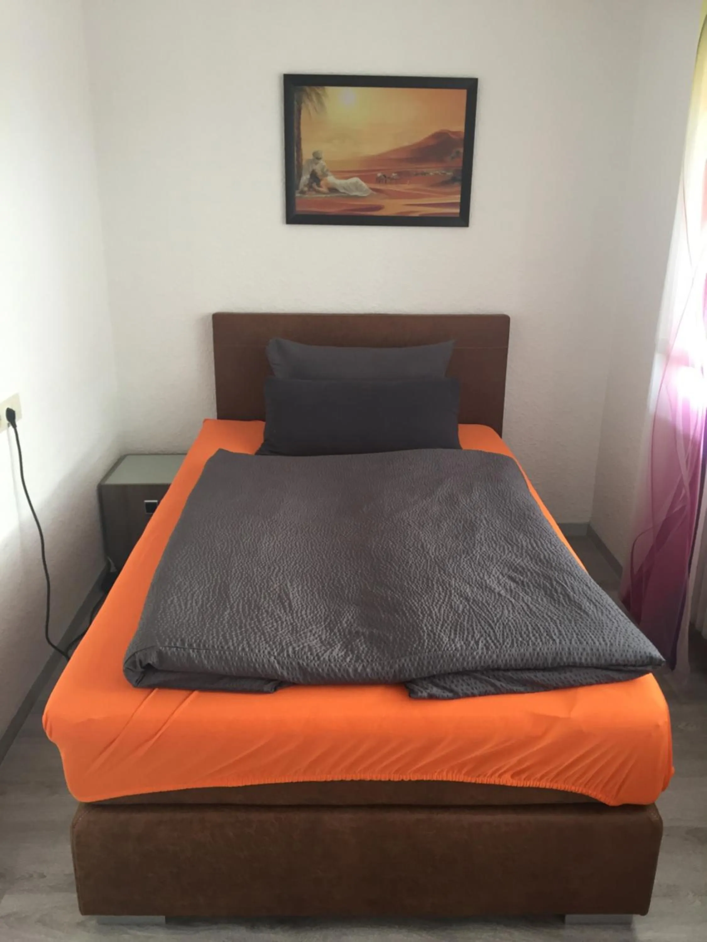 Bedroom, Bed in Hotel M&S garni