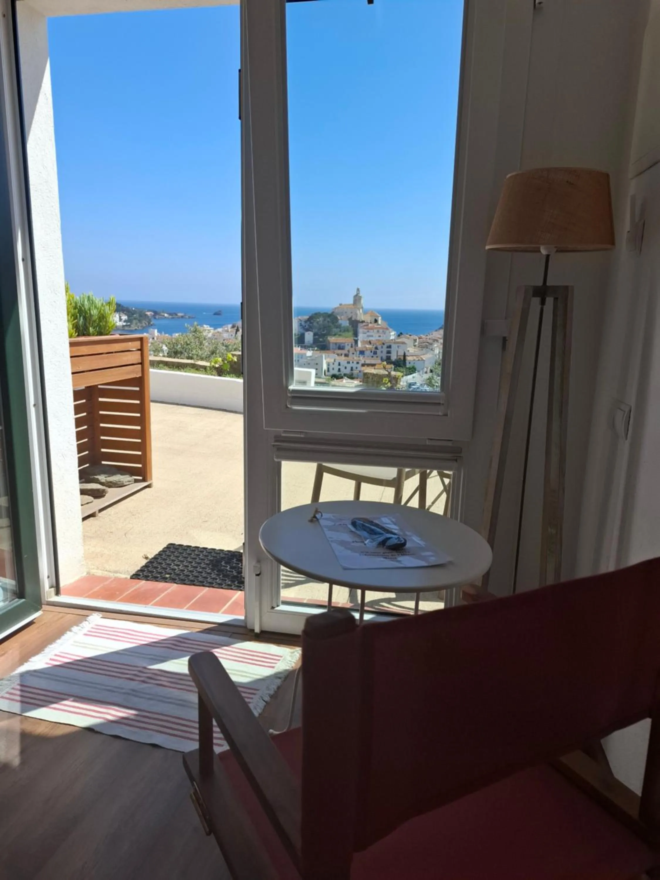 Small Double Room with City and Sea Views in Arrels Hotel Cadaques - Adults Only
