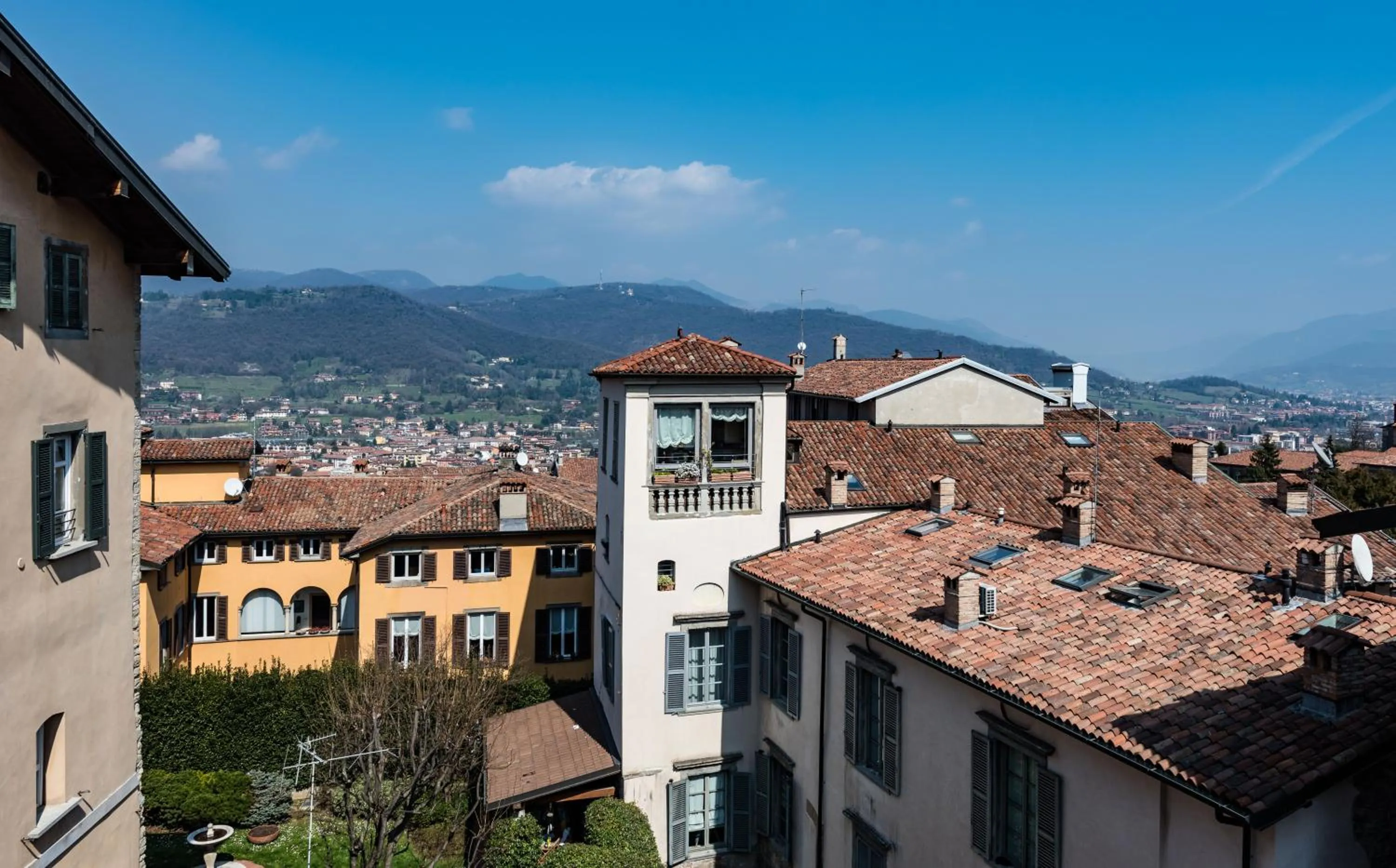 Balcony/Terrace in Hotel Piazza Vecchia