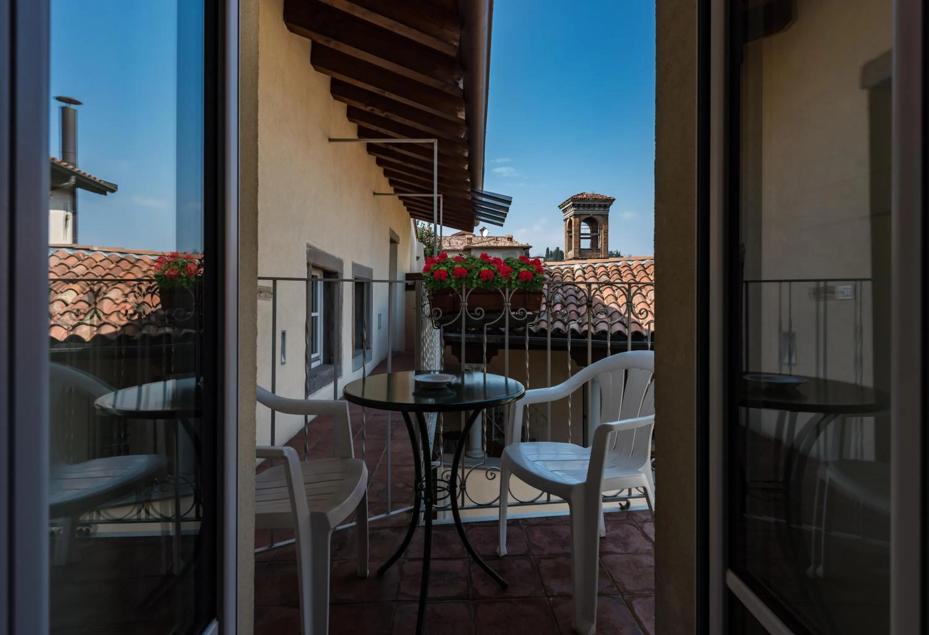 Balcony/Terrace in Hotel Piazza Vecchia