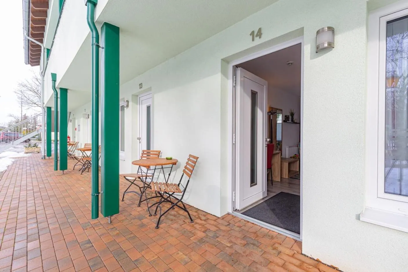 Property building in Bergschlößchen