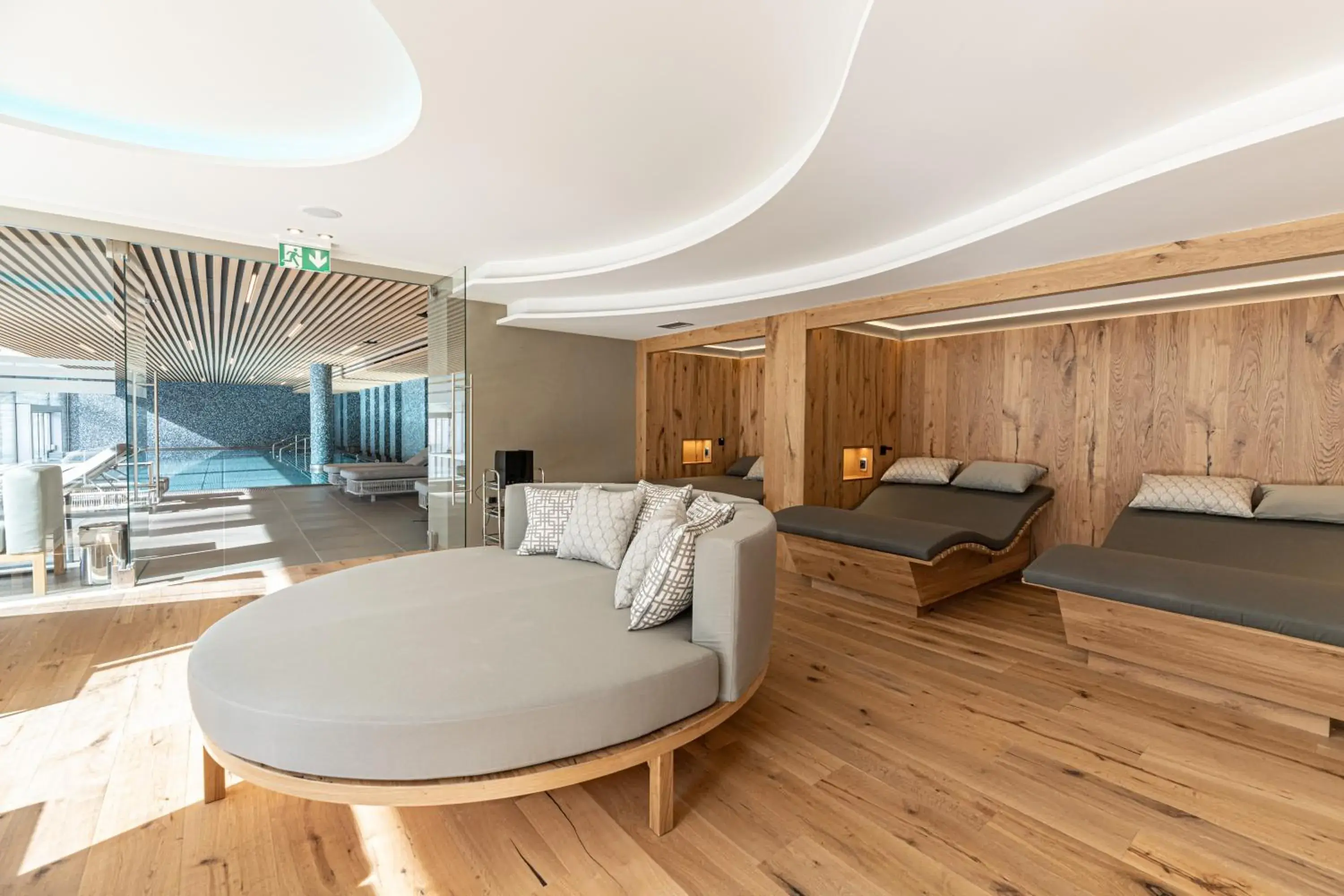 Swimming pool in Grand Hotel Terme Di Comano Swimming pool in Grand Hotel Terme Di Comano