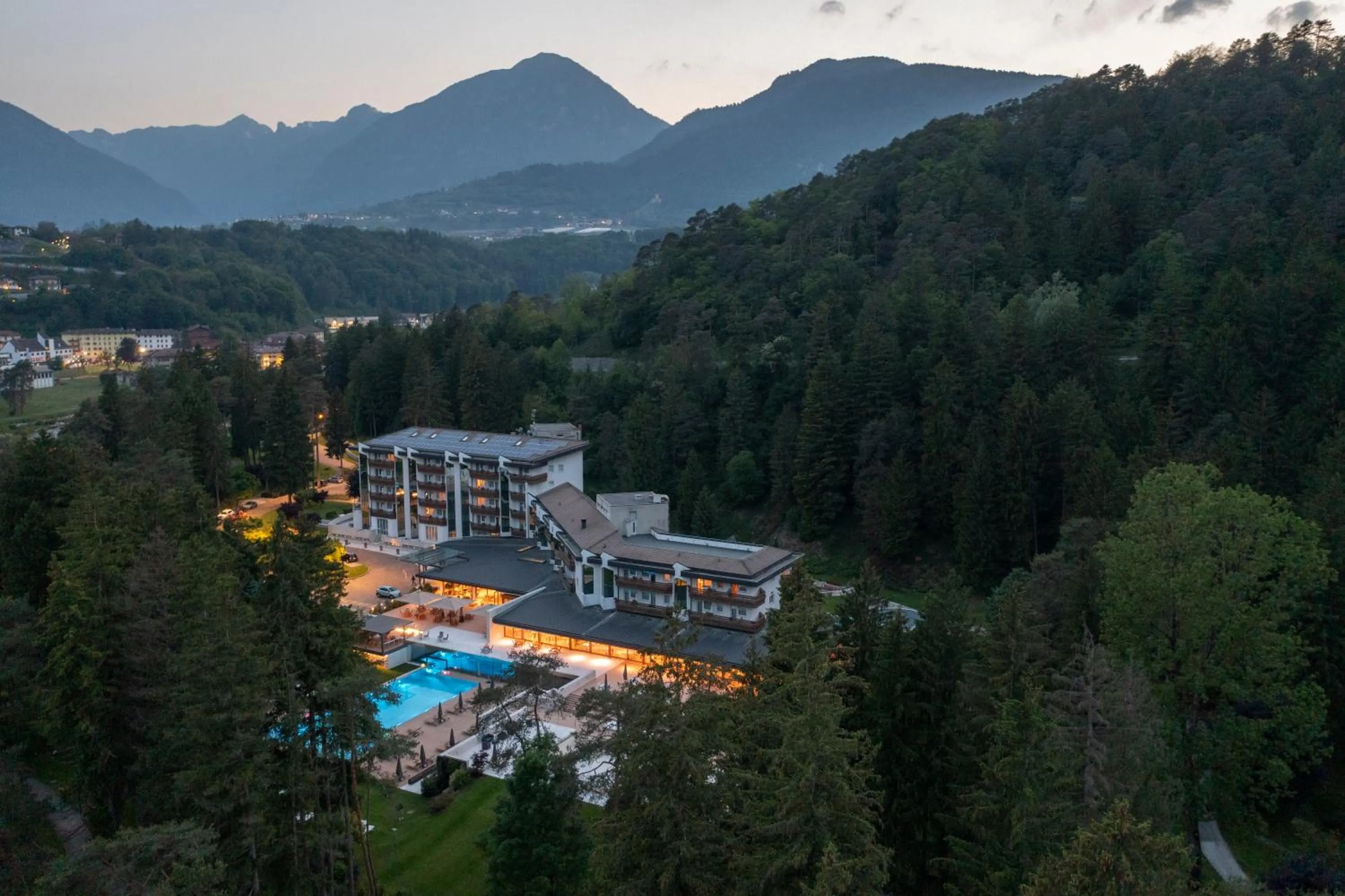 Natural landscape in Grand Hotel Terme Di Comano