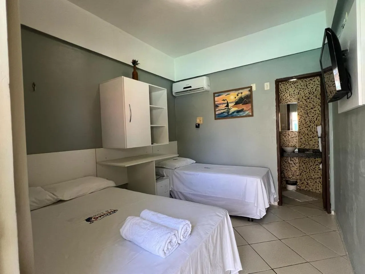 Bed in Hotel Concha do Mar