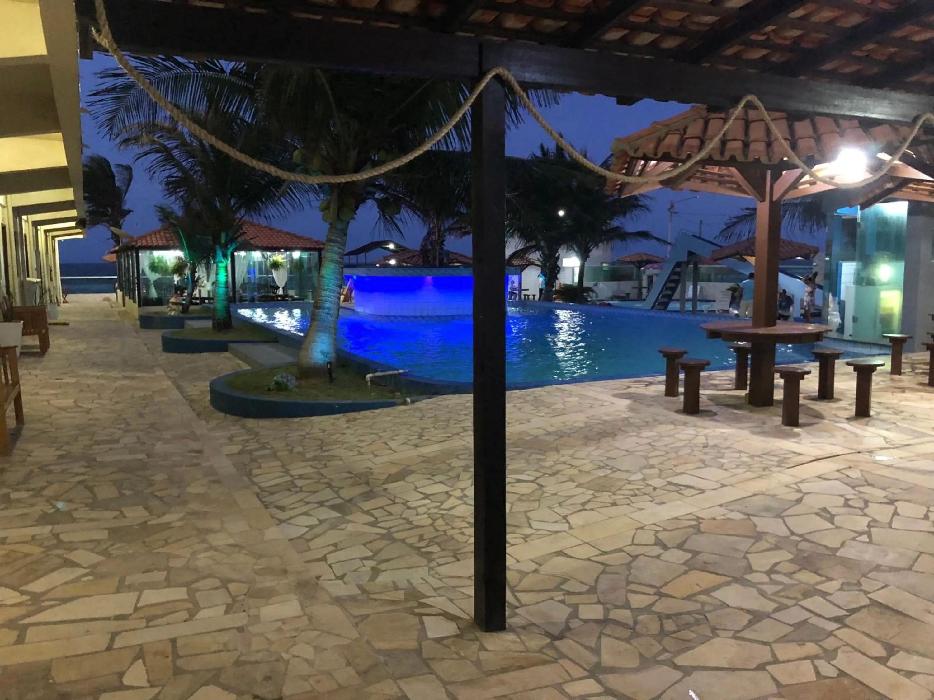 Pool view in Hotel Concha do Mar