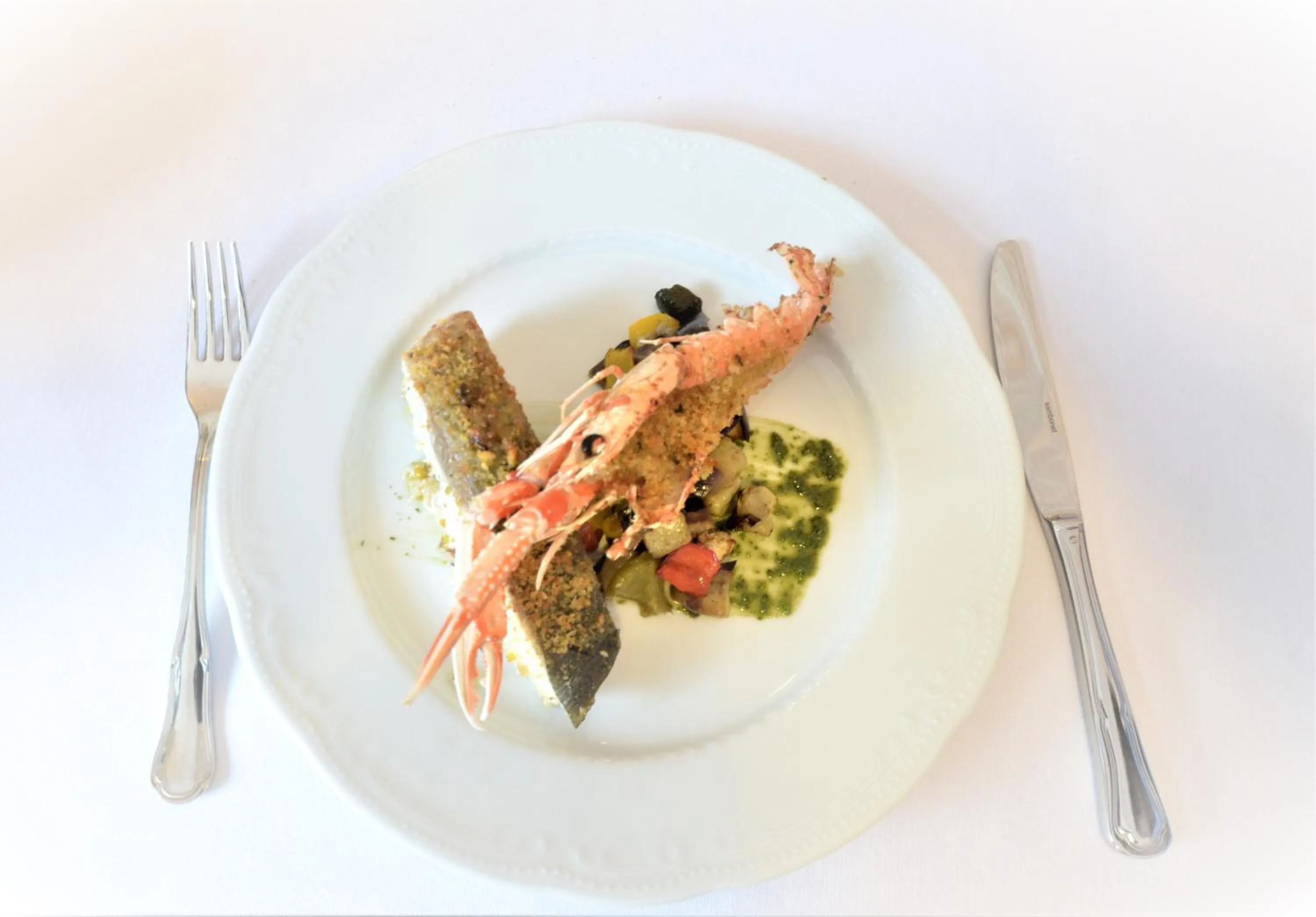 Food close-up in San Giovanni Rotondo Palace - Alihotels