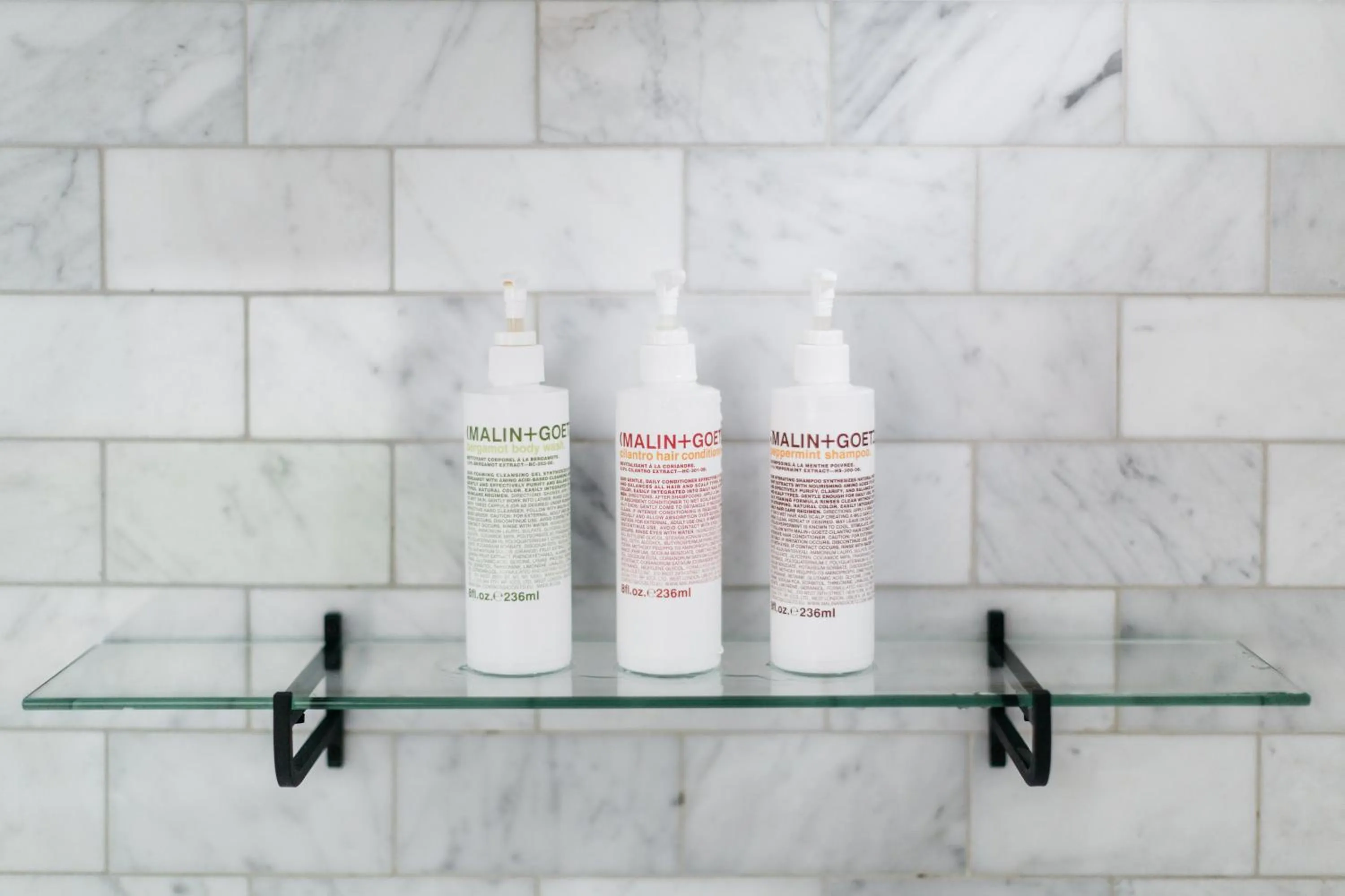 Bathroom in AutoCamp Sonoma