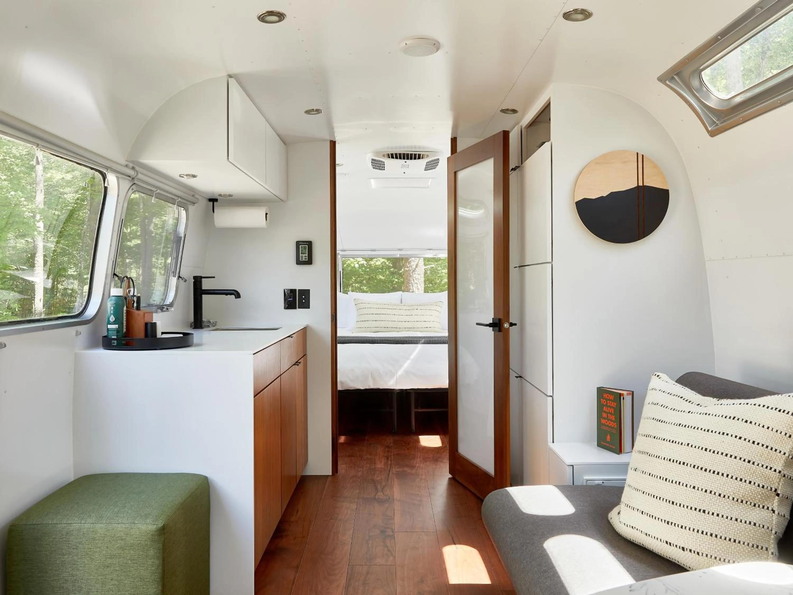 Bed in AutoCamp Sonoma