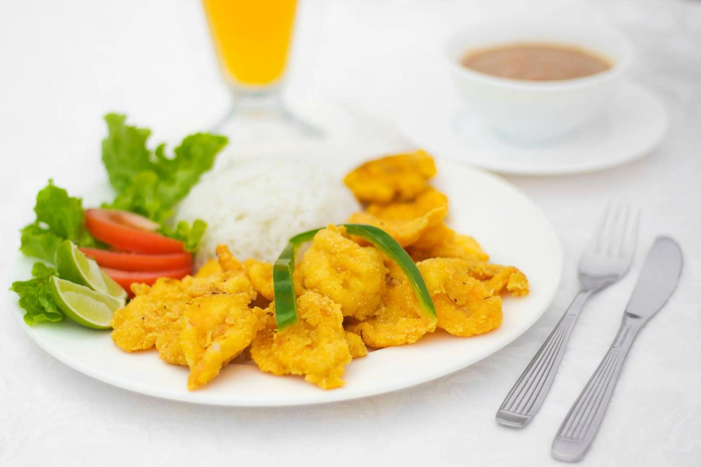 Food close-up in Oceanic Lodge
