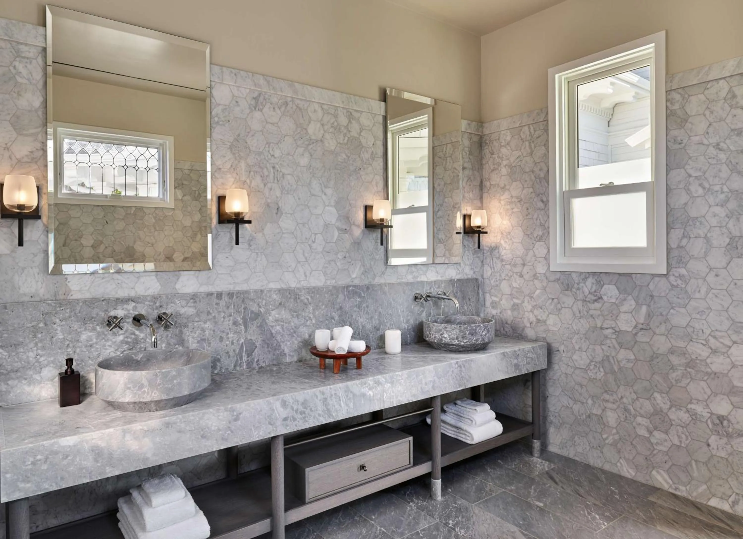 Bathroom in Alila Napa Valley, a Hyatt Resort