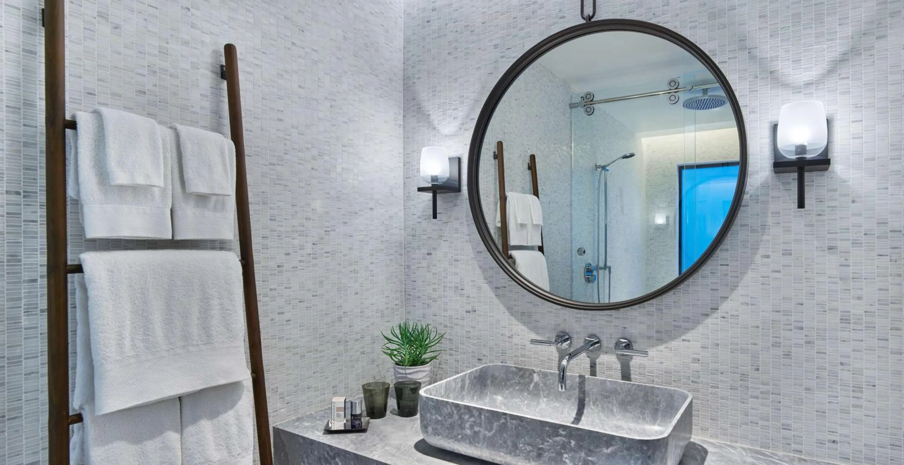 Bathroom in Alila Napa Valley, a Hyatt Resort