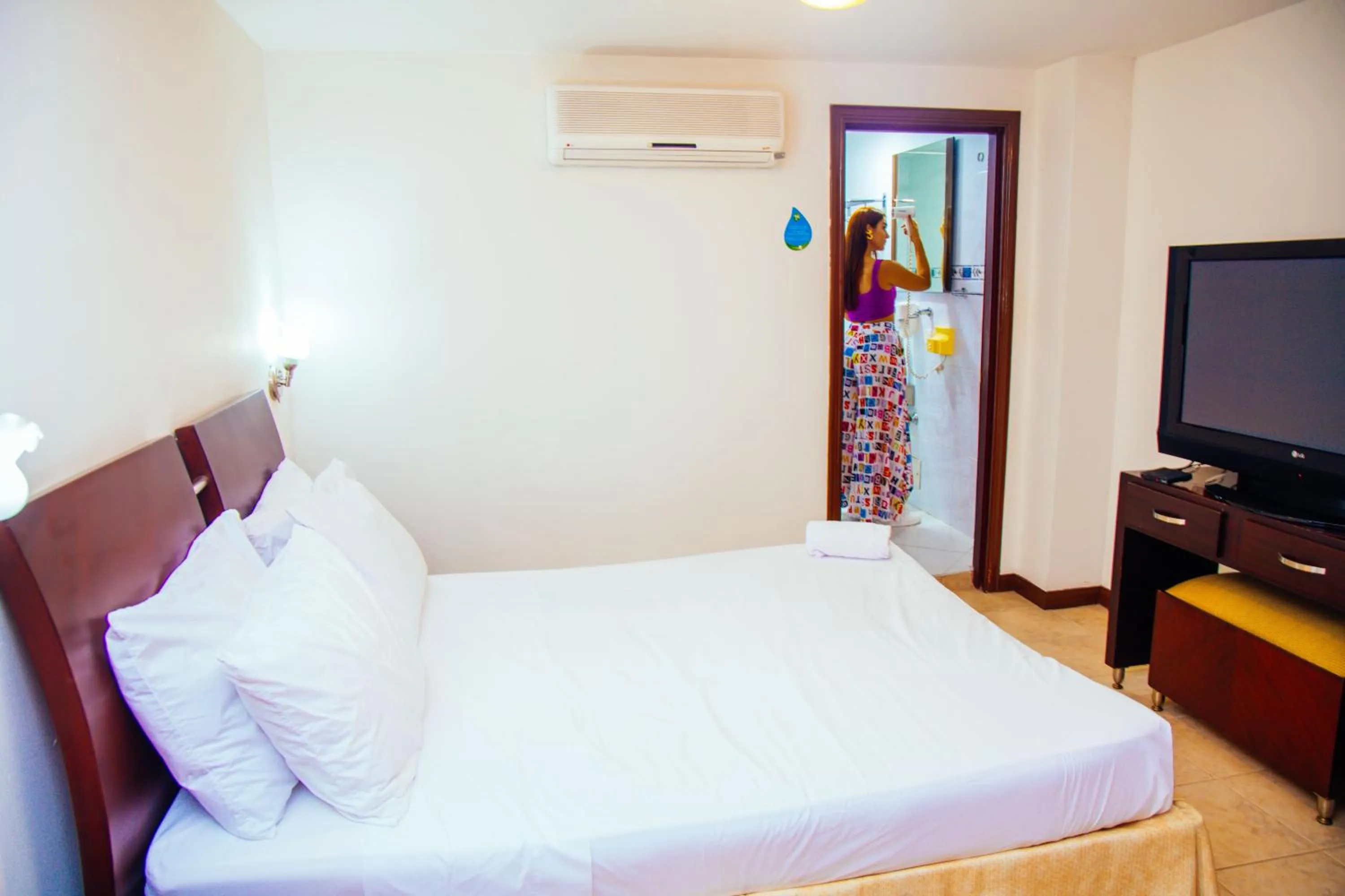 Bed in Hotel Plaza Las Américas Cali