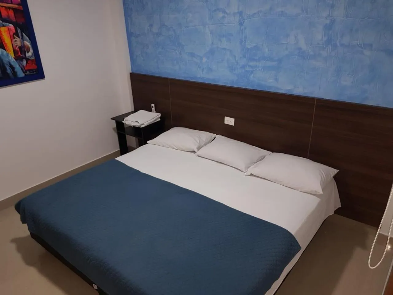 Bed in Zafara Hotel