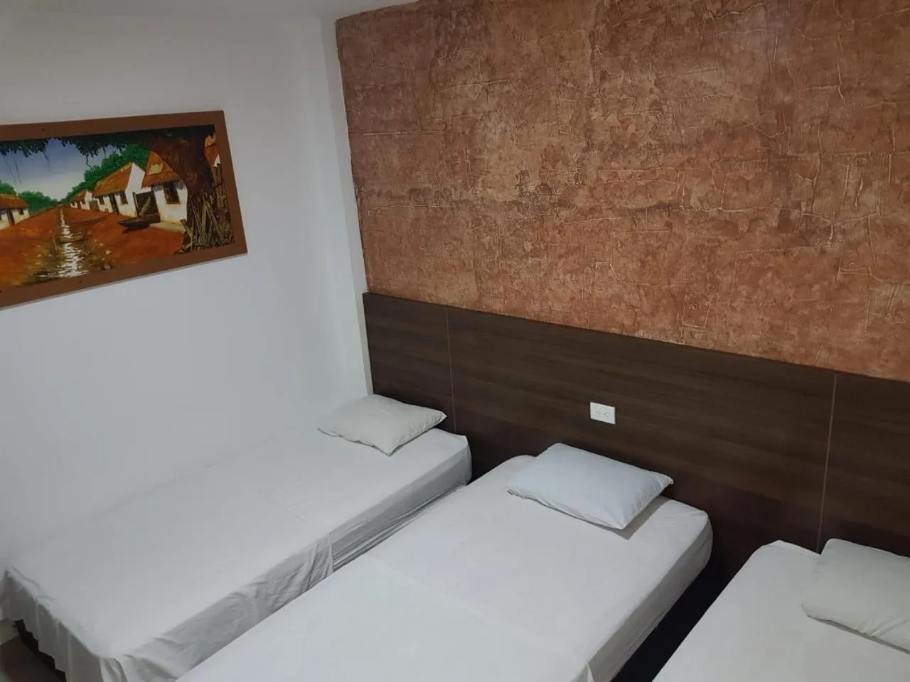 Bed in Zafara Hotel