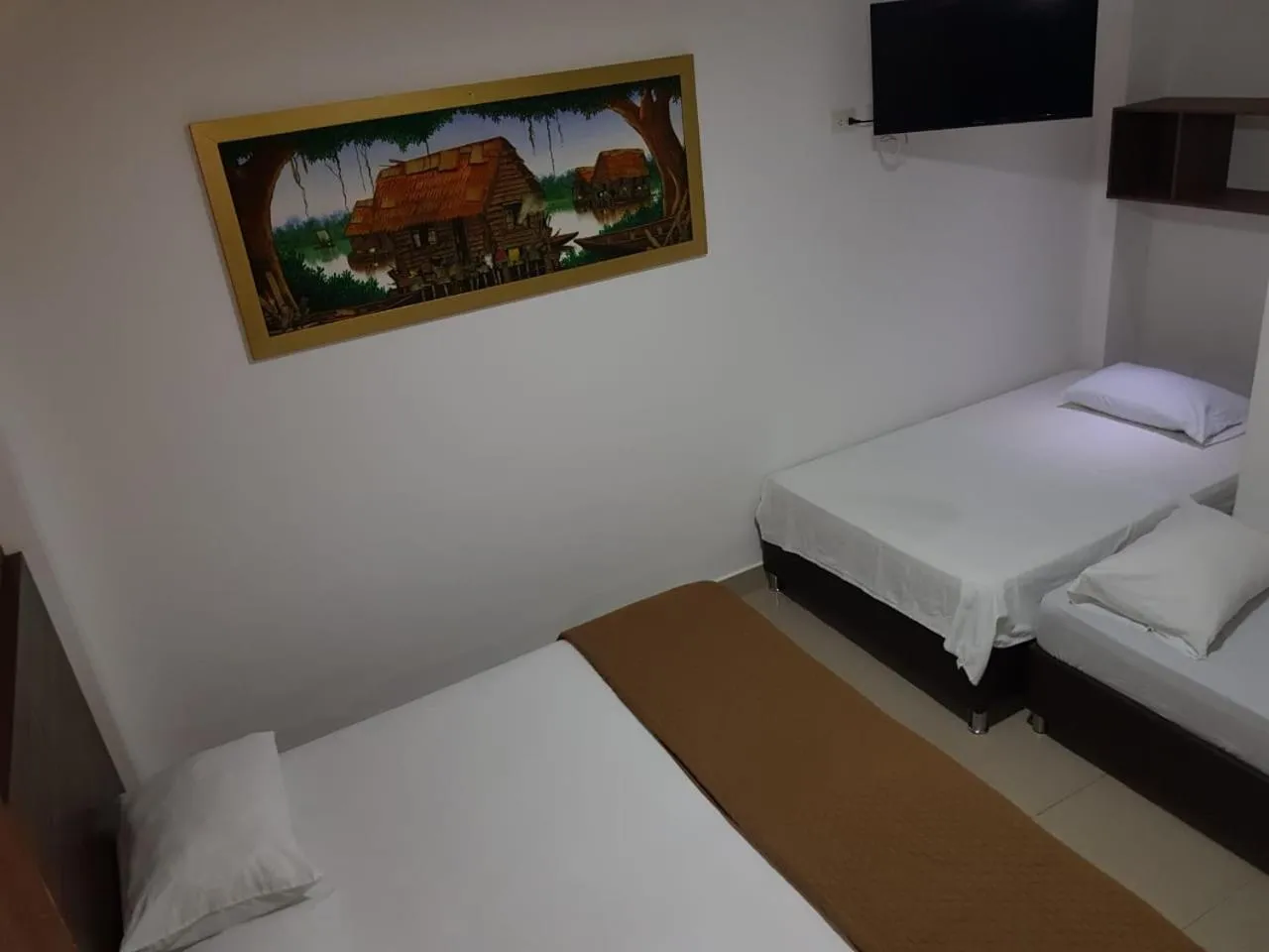 Bed in Zafara Hotel