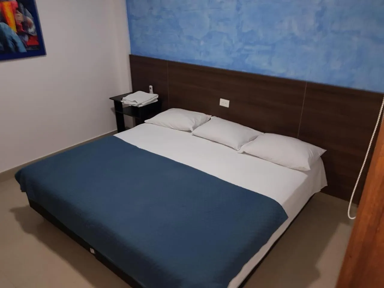 Bed in Zafara Hotel