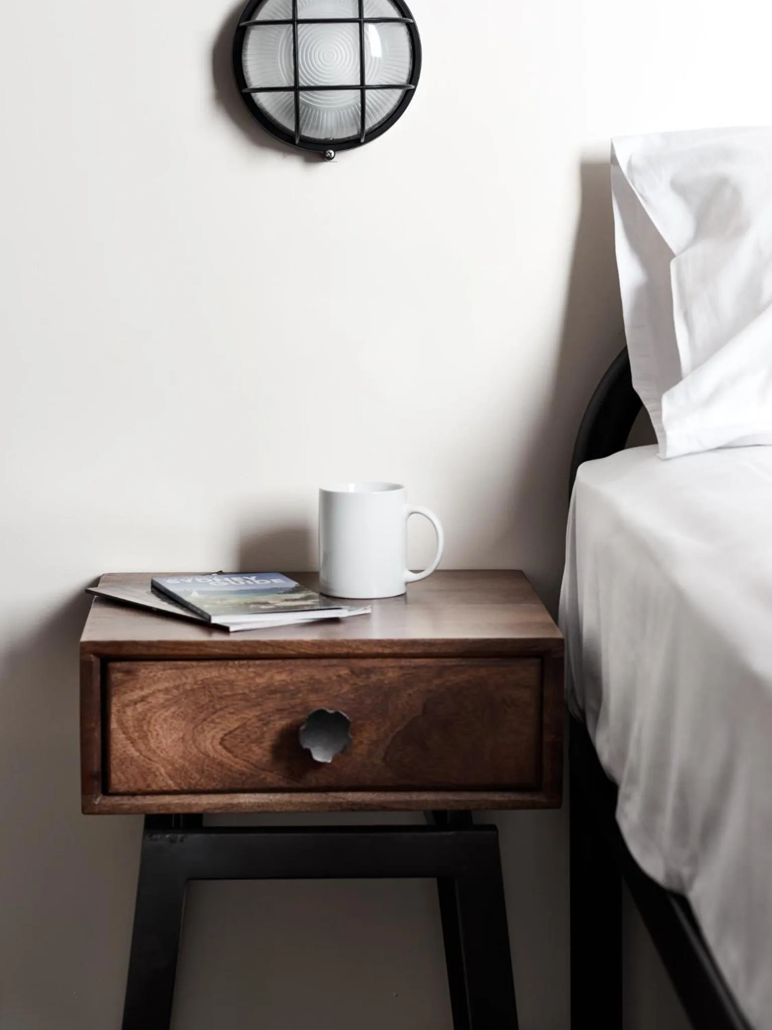 Decorative detail, Bed in The Pod Sydney