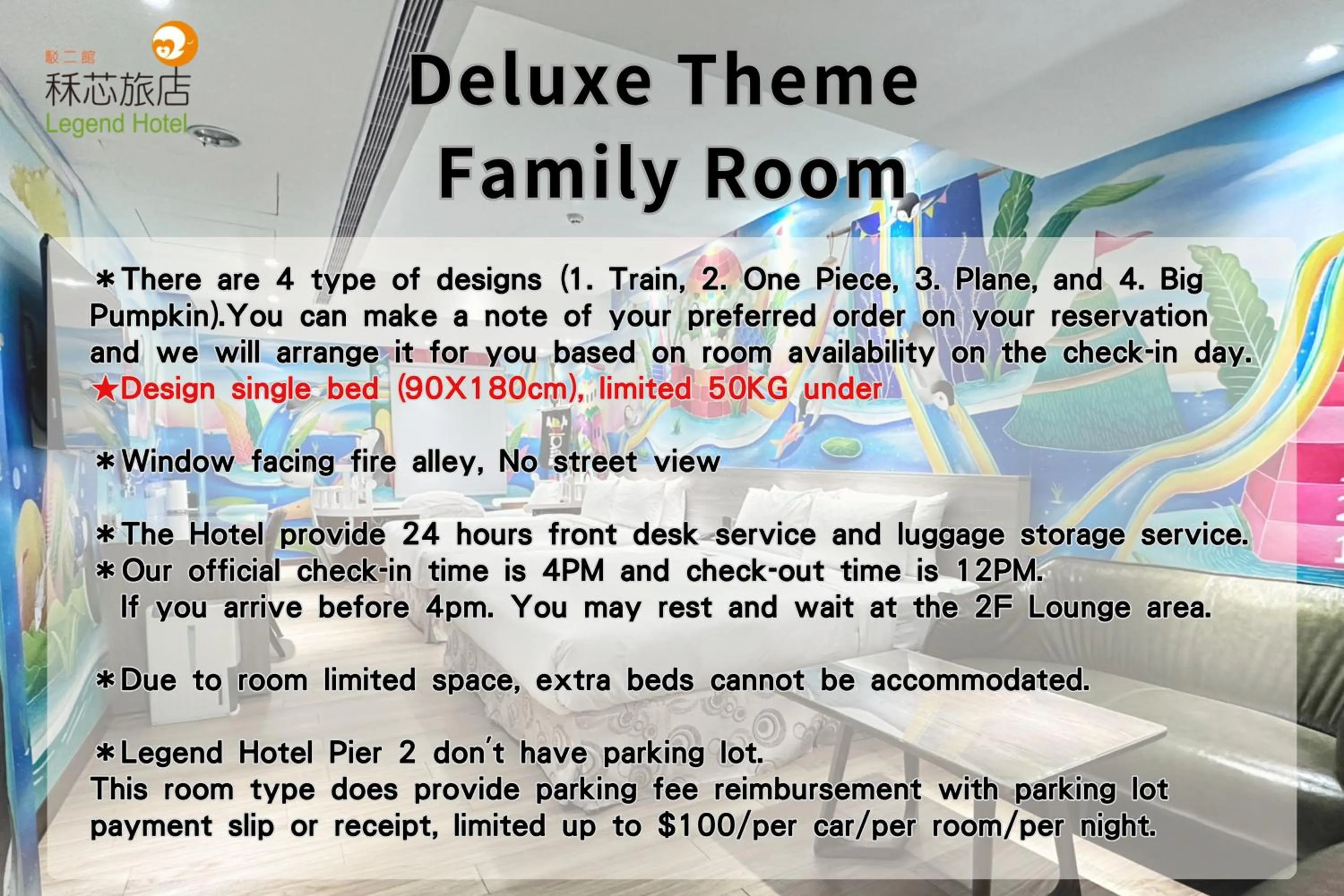 Bedroom in Legend Hotel Kaohsiung Pier2