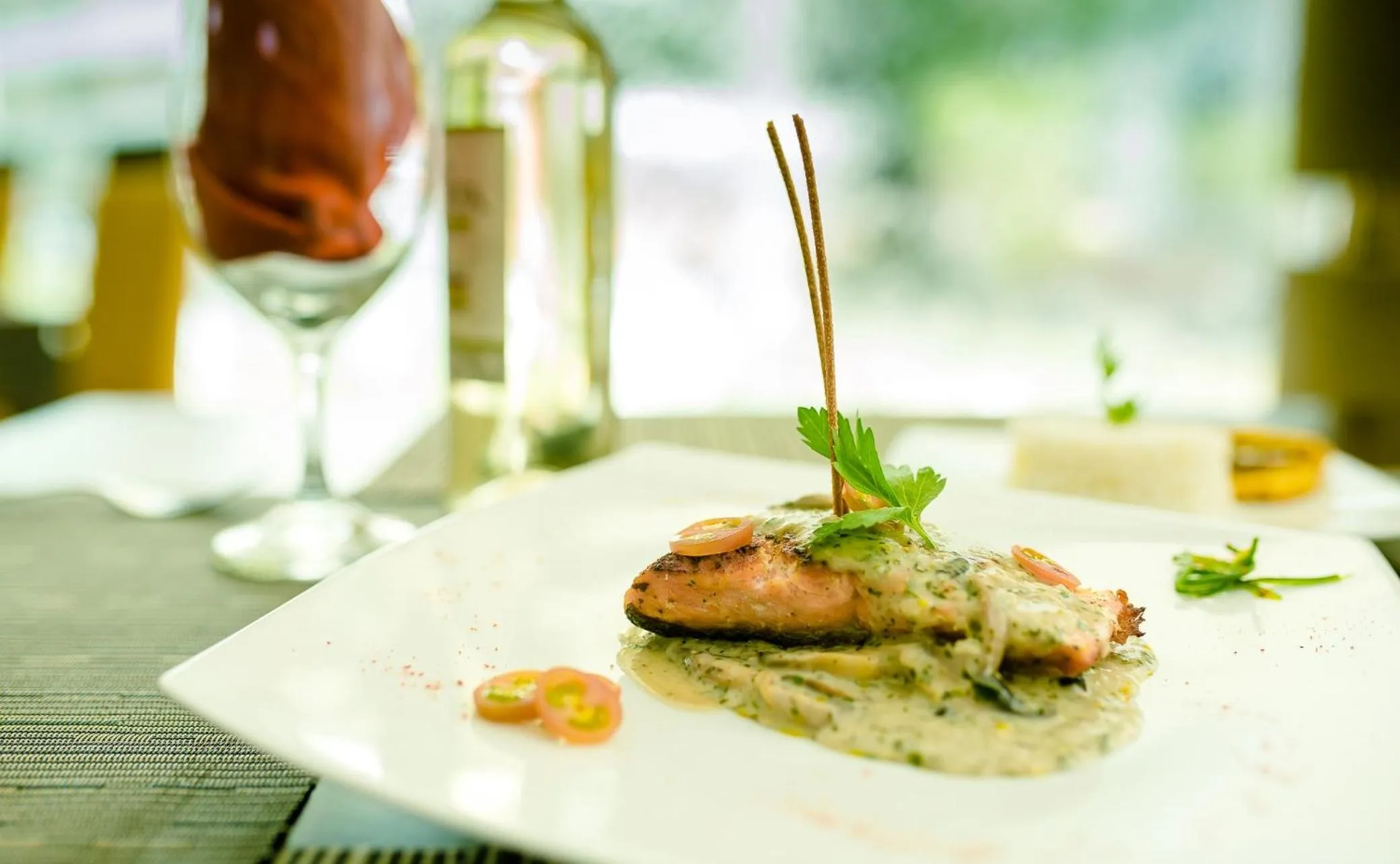 Food close-up in Hotel Titanium Plaza