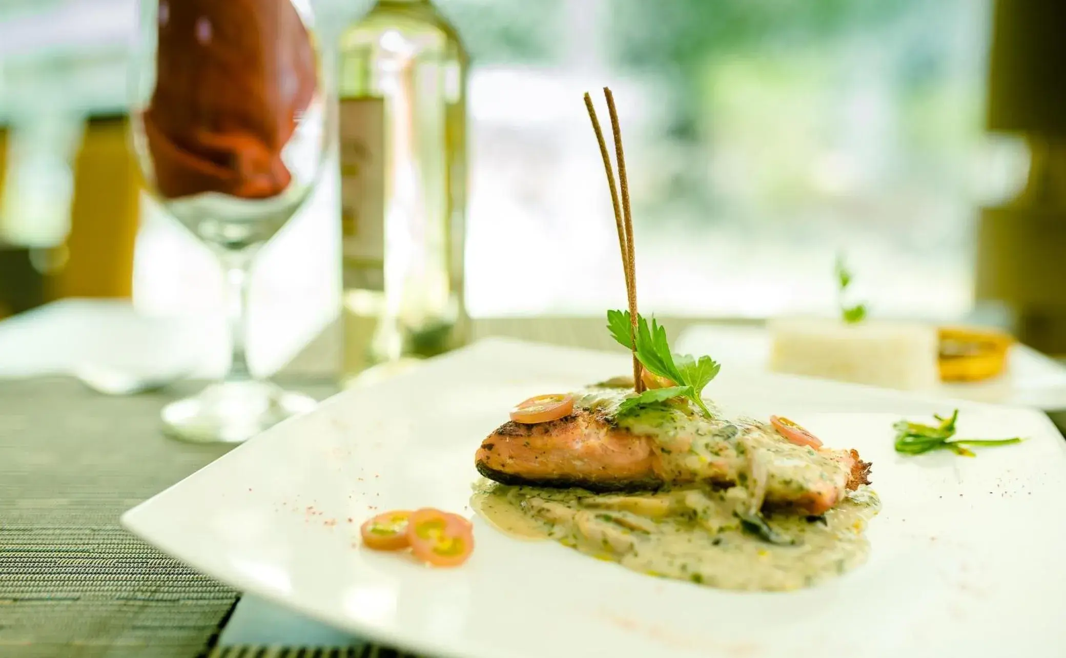 Food close-up in Hotel Titanium Plaza Food close-up in Hotel Titanium Plaza