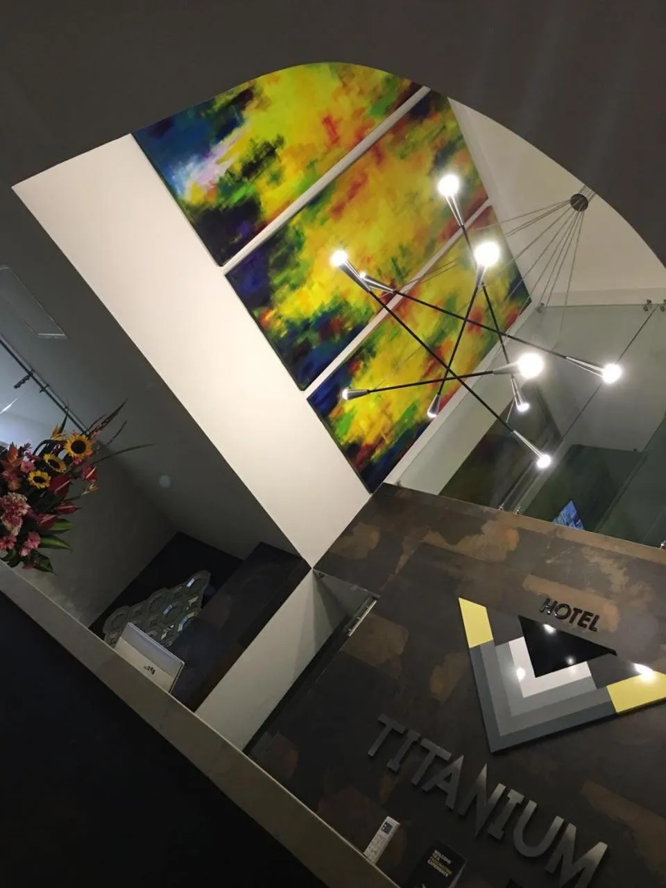 Lobby or reception in Hotel Titanium Plaza