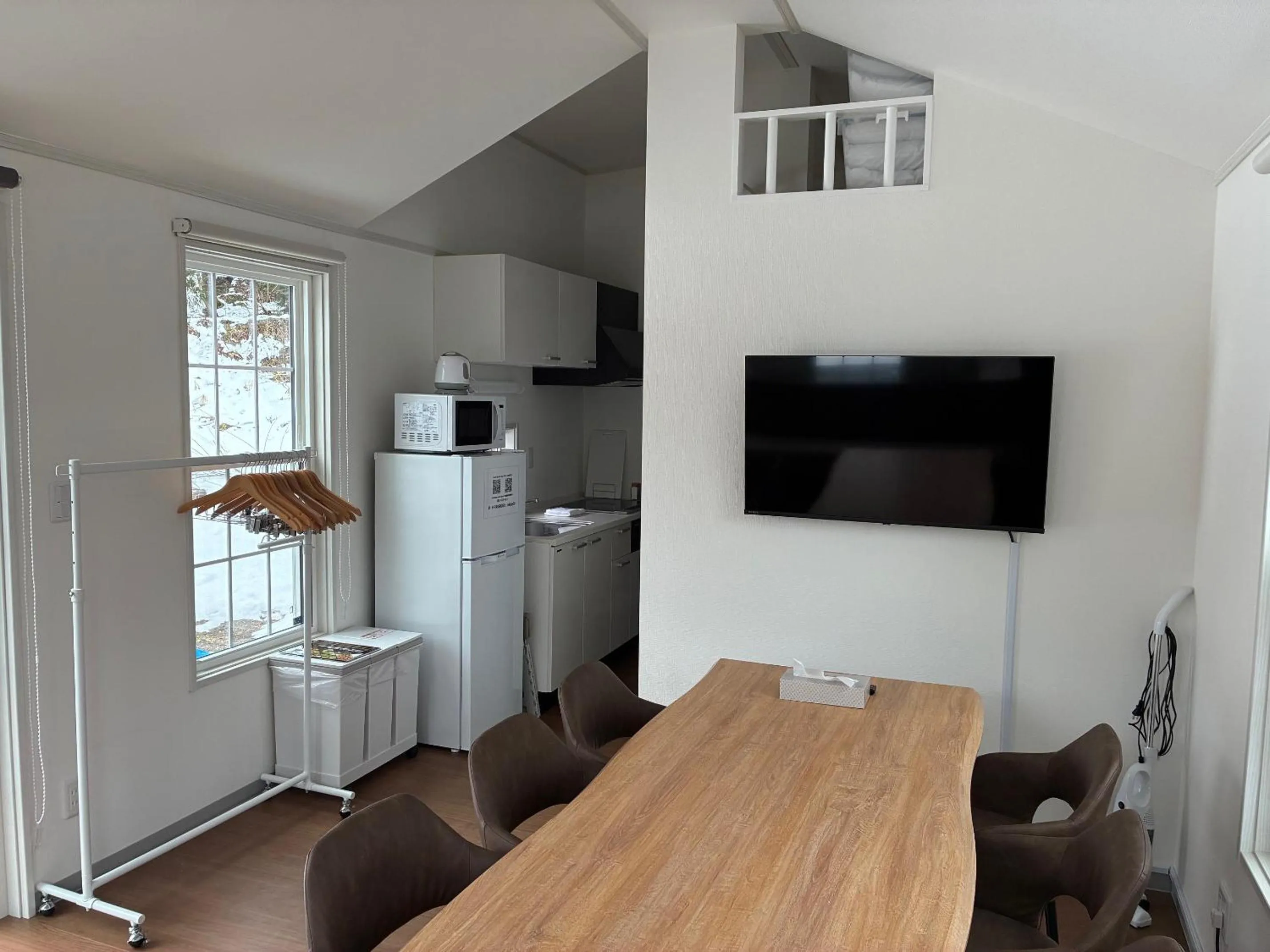 Dining area in Hakuba Canadian Lodge