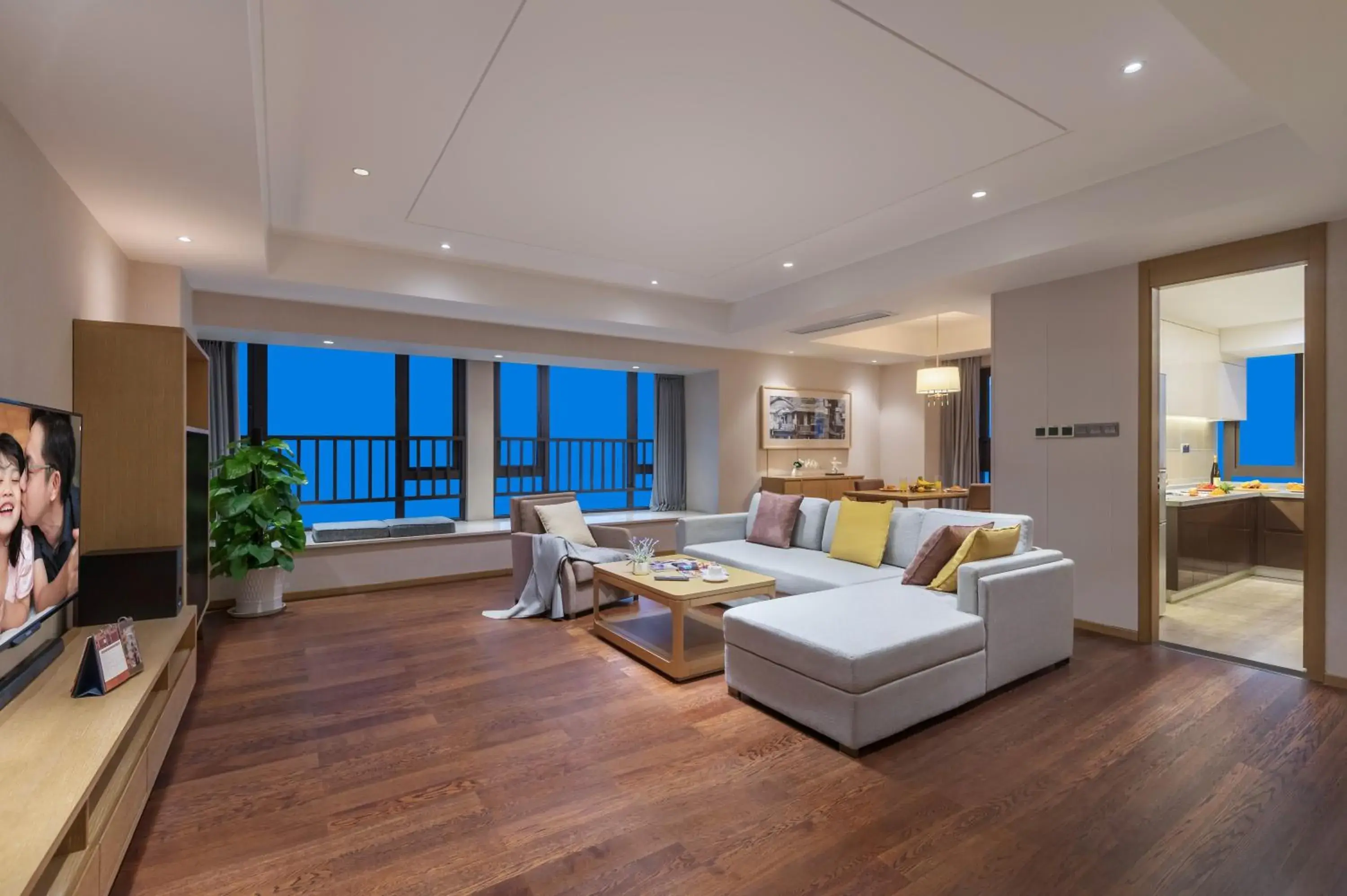 Two-Bedroom Premier Suite in Somerset Yangtze River Chongqing Two-Bedroom Premier Suite in Somerset Yangtze River Chongqing