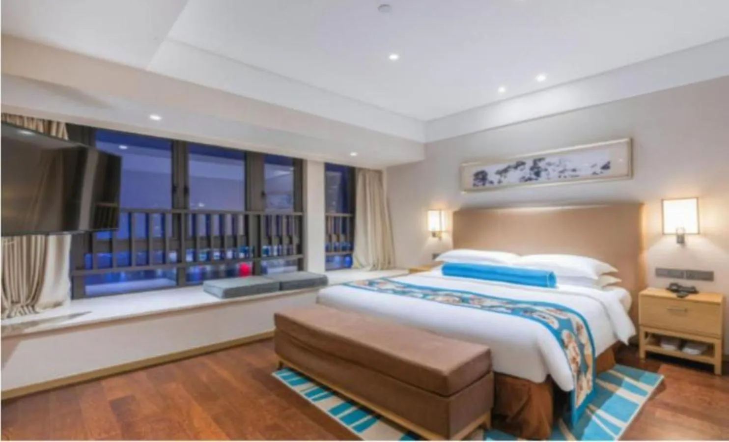 Bedroom, Bed in Somerset Yangtze River Chongqing