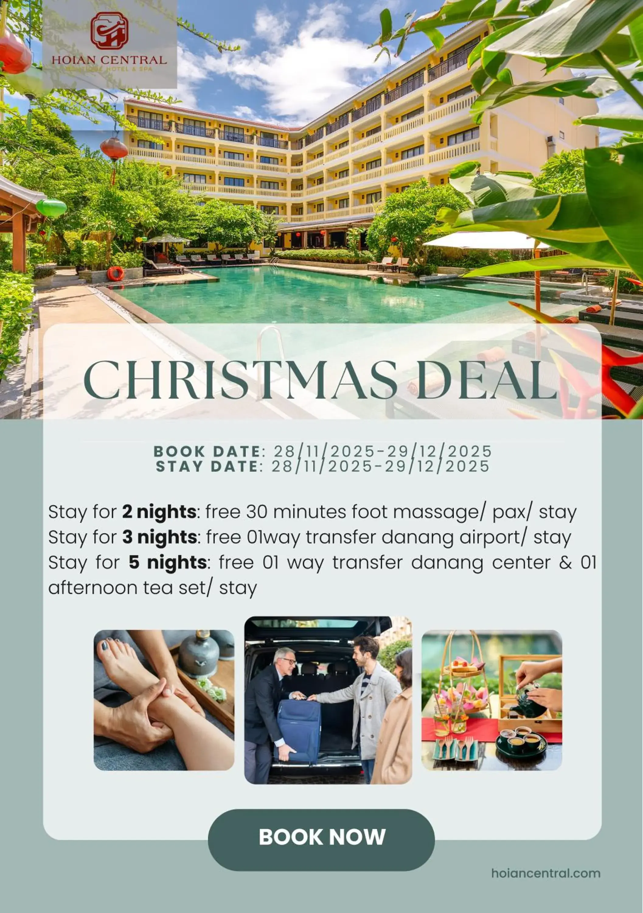 Property building in Hoi An Central Boutique Hotel & Spa (Little Hoi An Central Boutique Hotel & Spa) Property building in Hoi An Central Boutique Hotel & Spa (Little Hoi An Central Boutique Hotel & Spa)