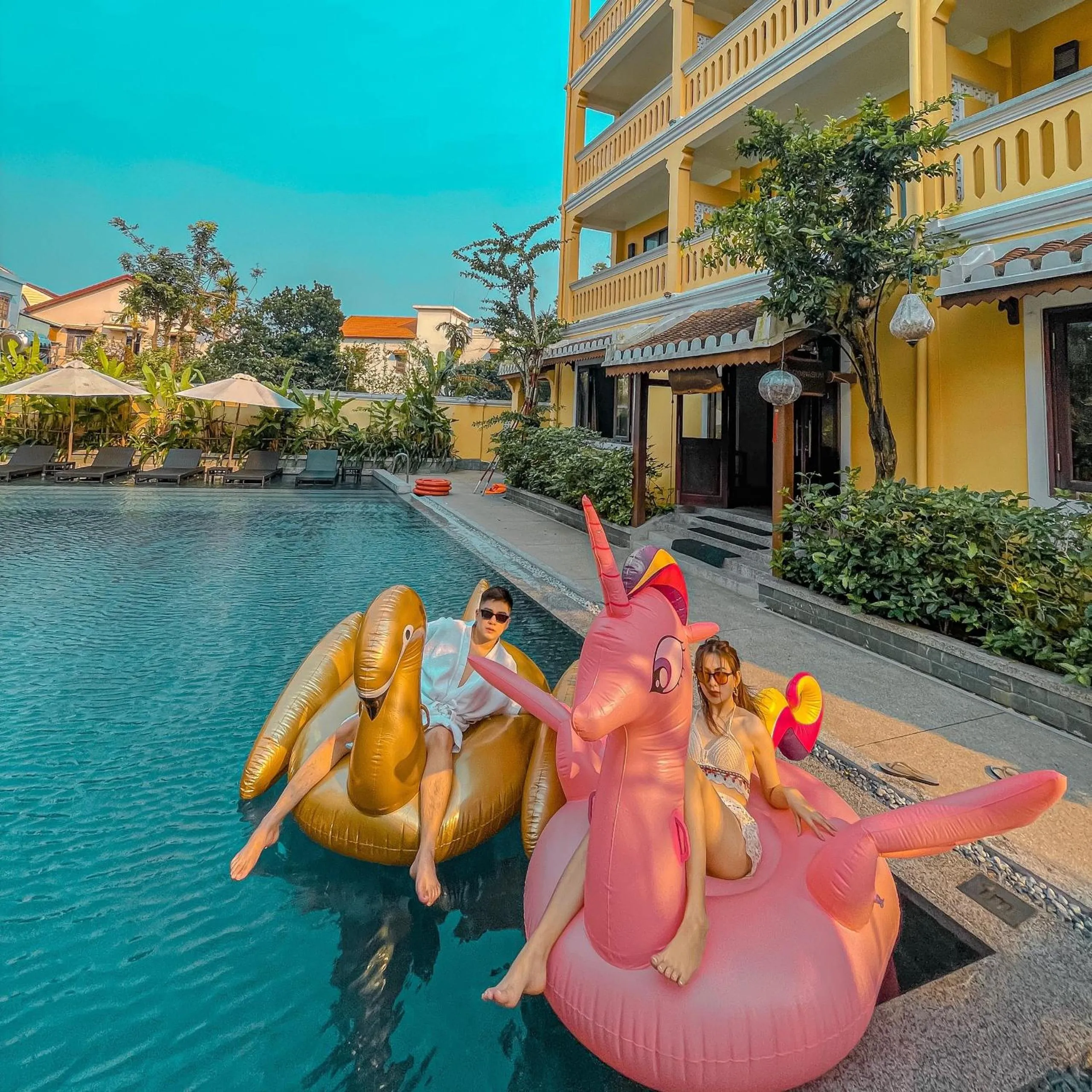 Swimming pool in Hoi An Central Boutique Hotel & Spa (Little Hoi An Central Boutique Hotel & Spa)