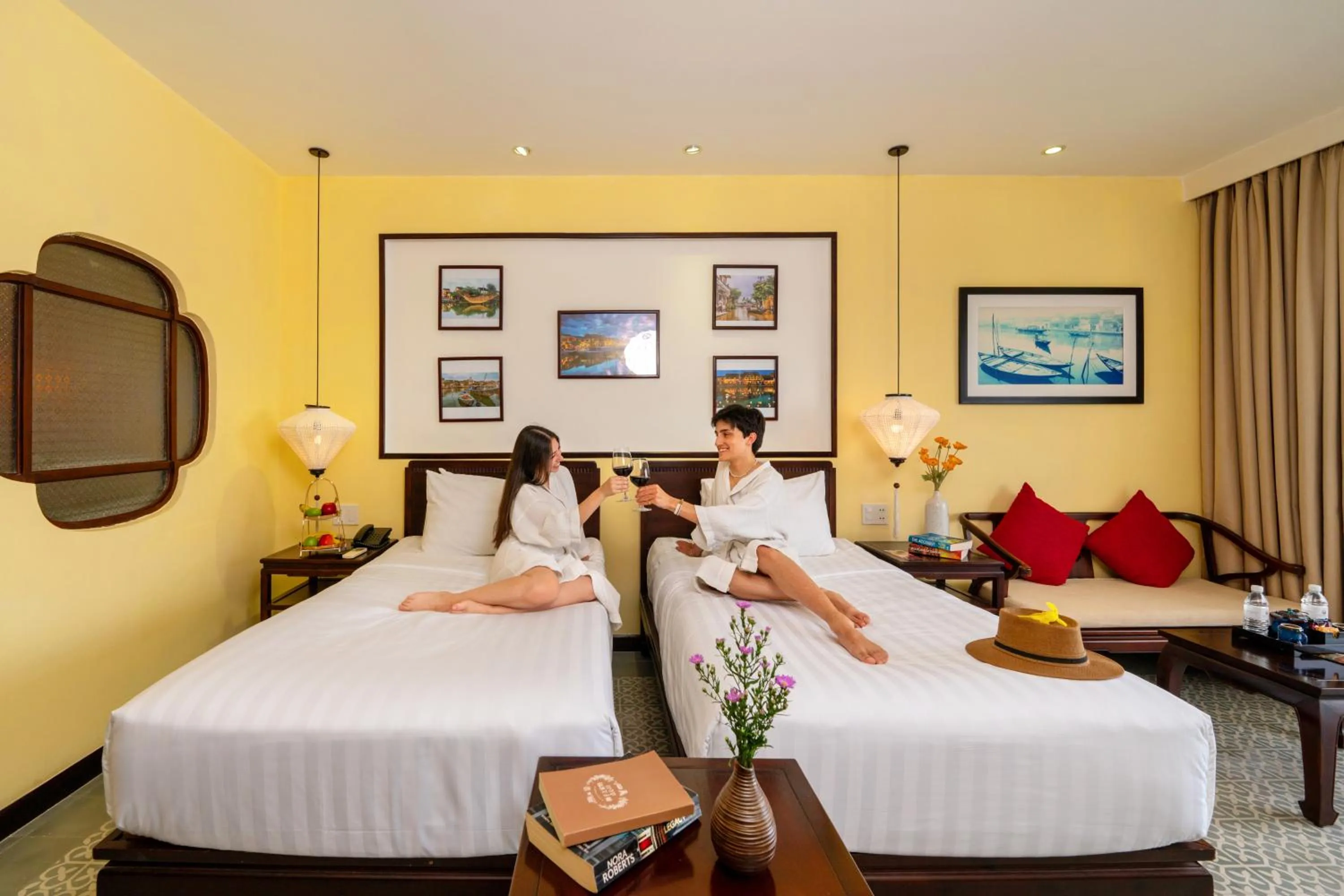 Property building, Bed in Hoi An Central Boutique Hotel & Spa (Little Hoi An Central Boutique Hotel & Spa)