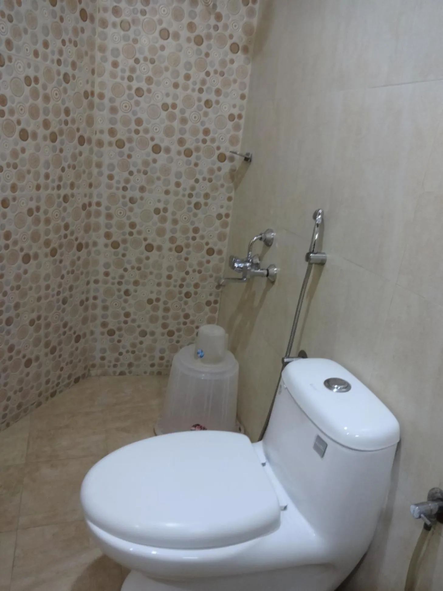 Toilet in Hotel White Mount