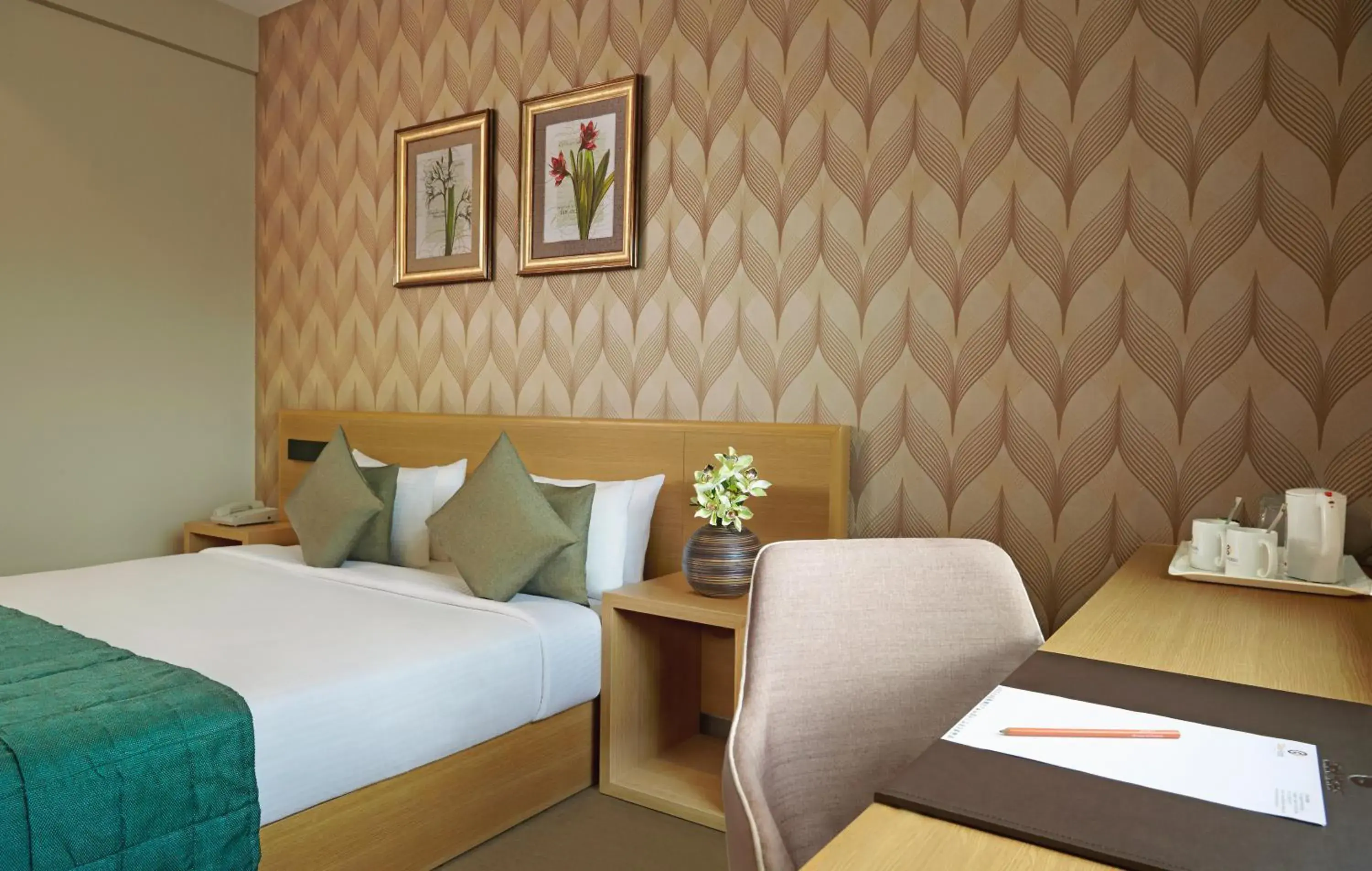 Deluxe Double or Twin Room - 10% off on Laundry, 10% off on FNB, Complimentary Drivers accommodations in Click Hotel, Junagadh Deluxe Double or Twin Room - 10% off on Laundry, 10% off on FNB, Complimentary Drivers accommodations in Click Hotel, Junagadh