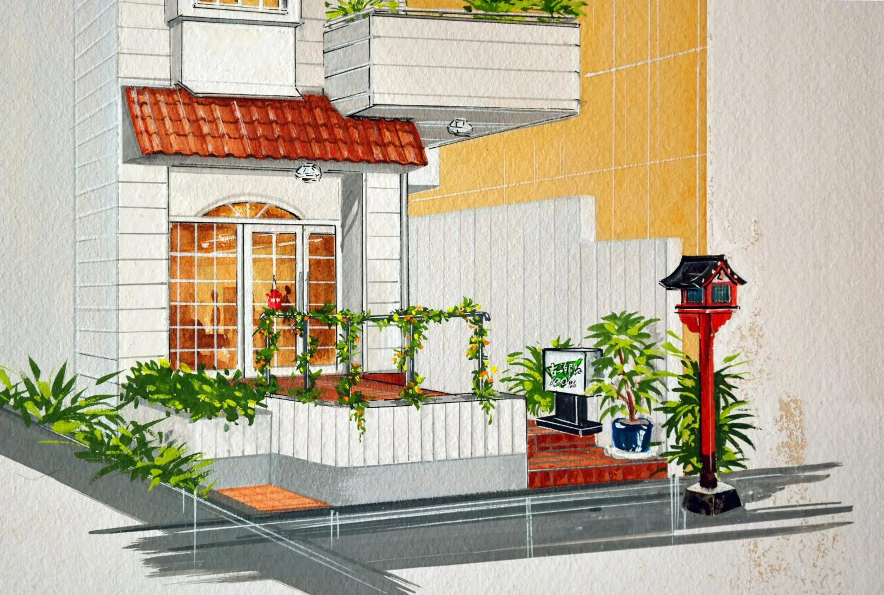 Facade/entrance in Hotel Cotton 100% Facade/entrance in Hotel Cotton 100%