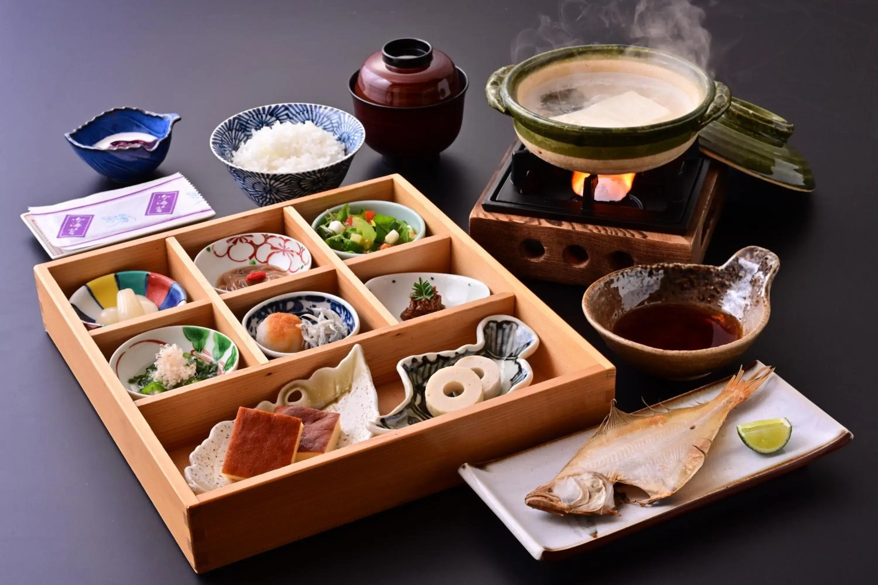 Breakfast in Yamadaya Breakfast in Yamadaya