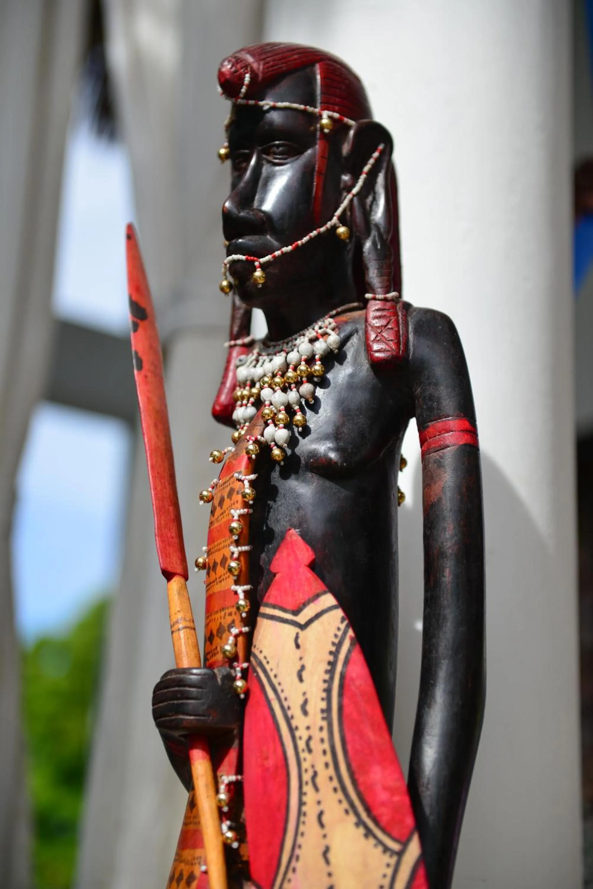 Decorative detail in Rafiki Village