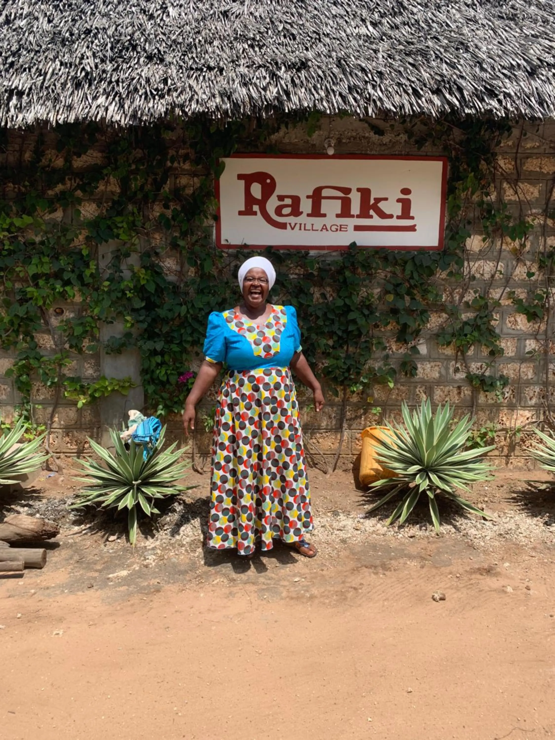People in Rafiki Village