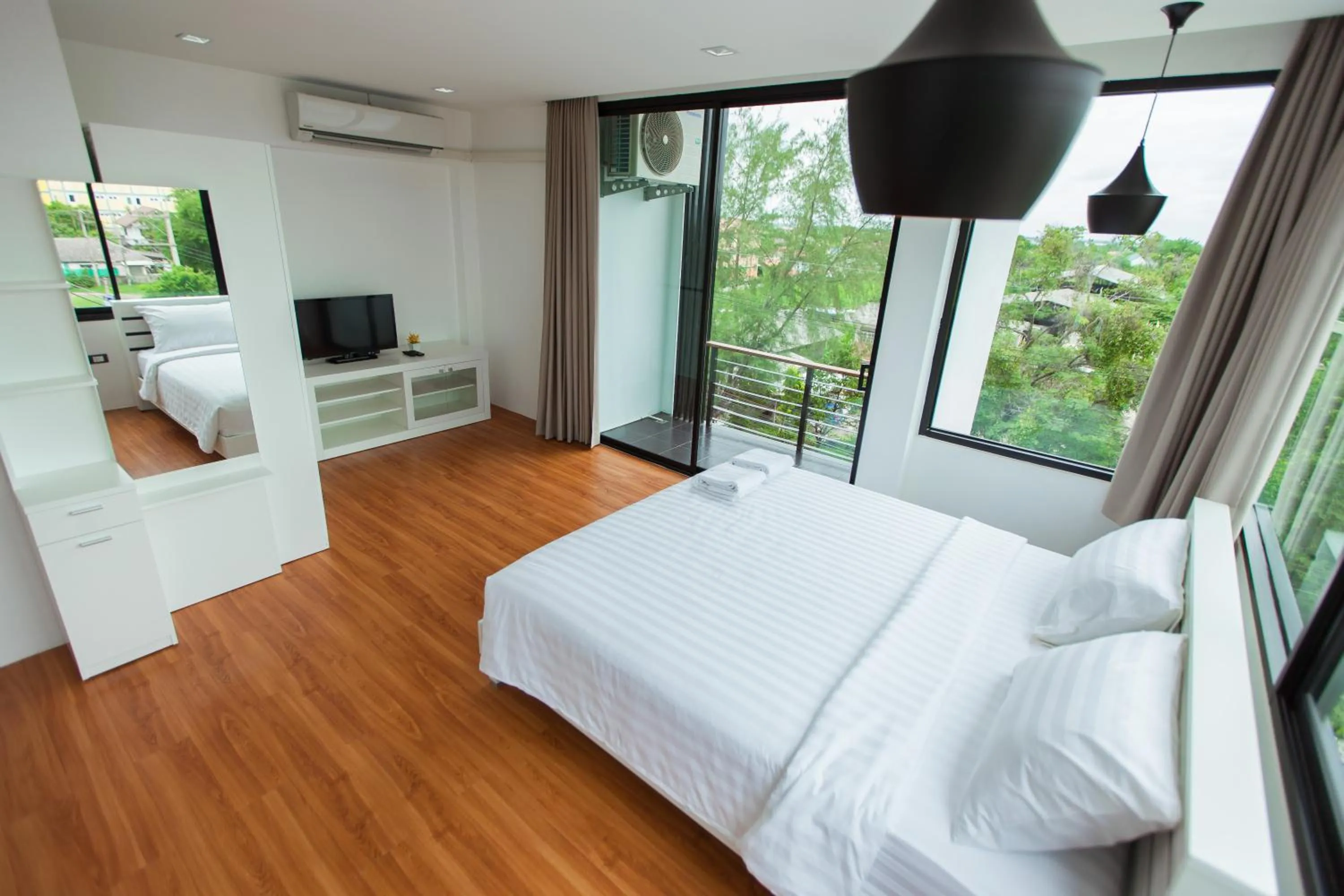 Bed in THAMM Residence