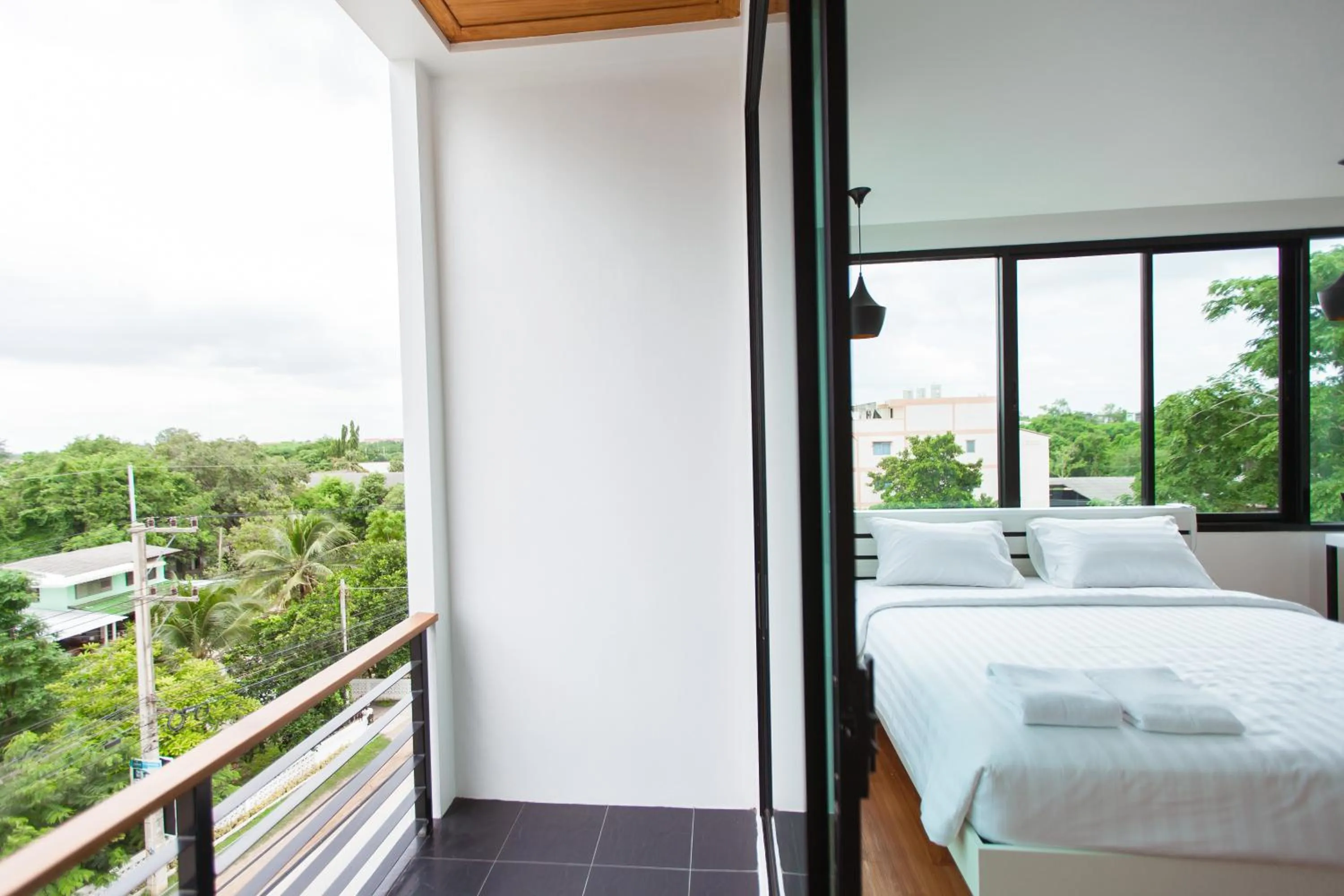 Bed in THAMM Residence