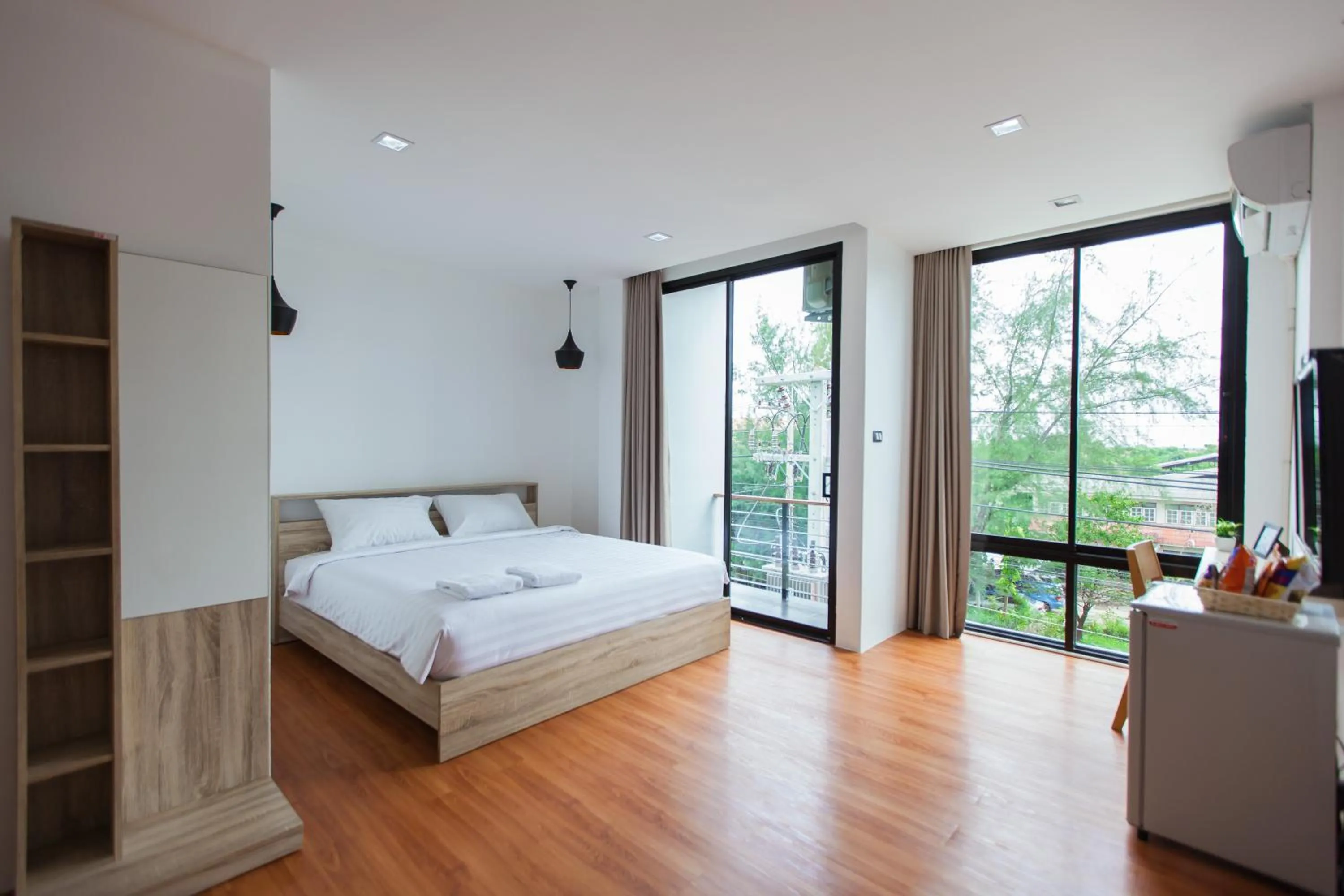 Bed in THAMM Residence