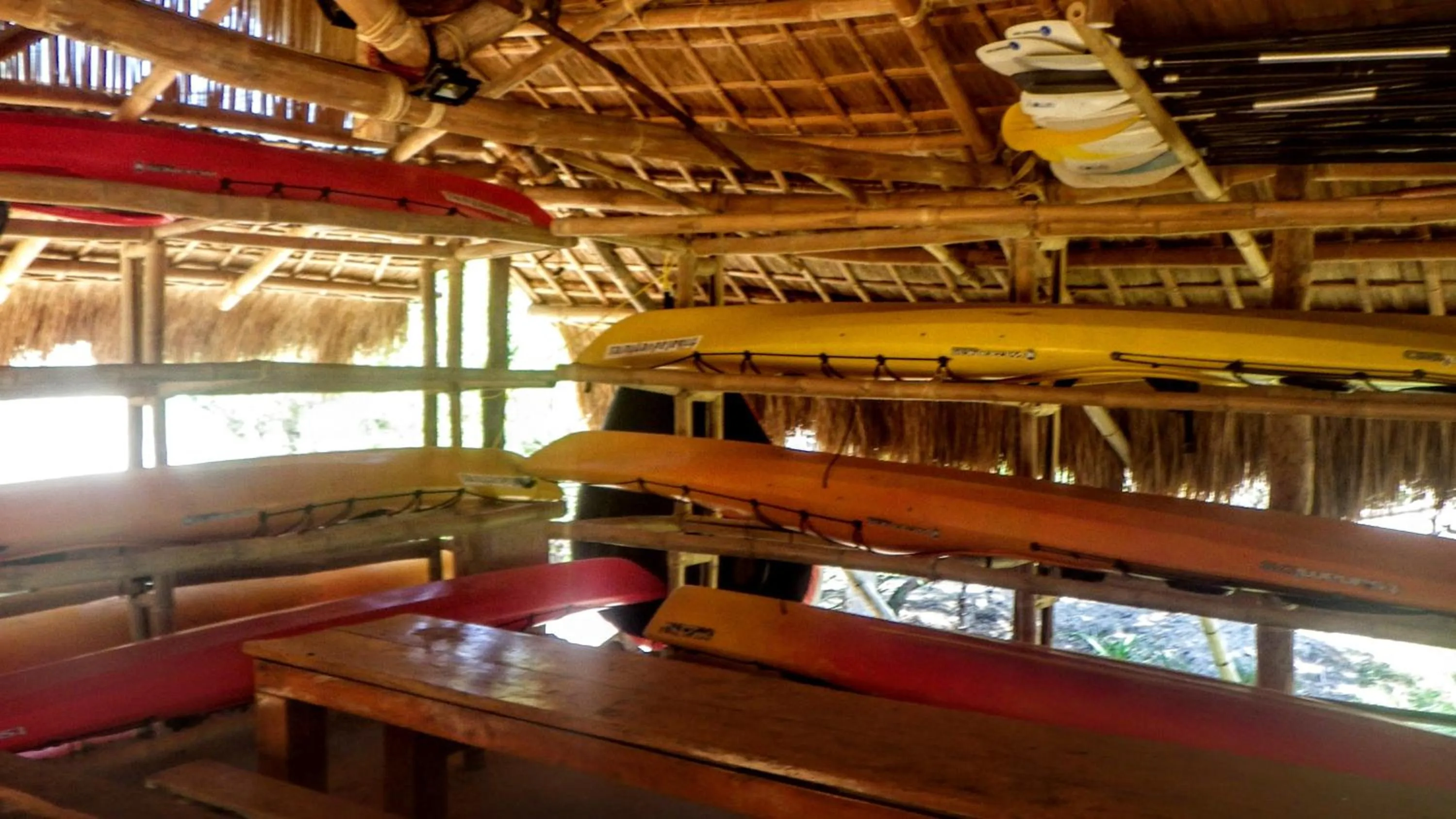 Canoeing in Palawan SandCastles