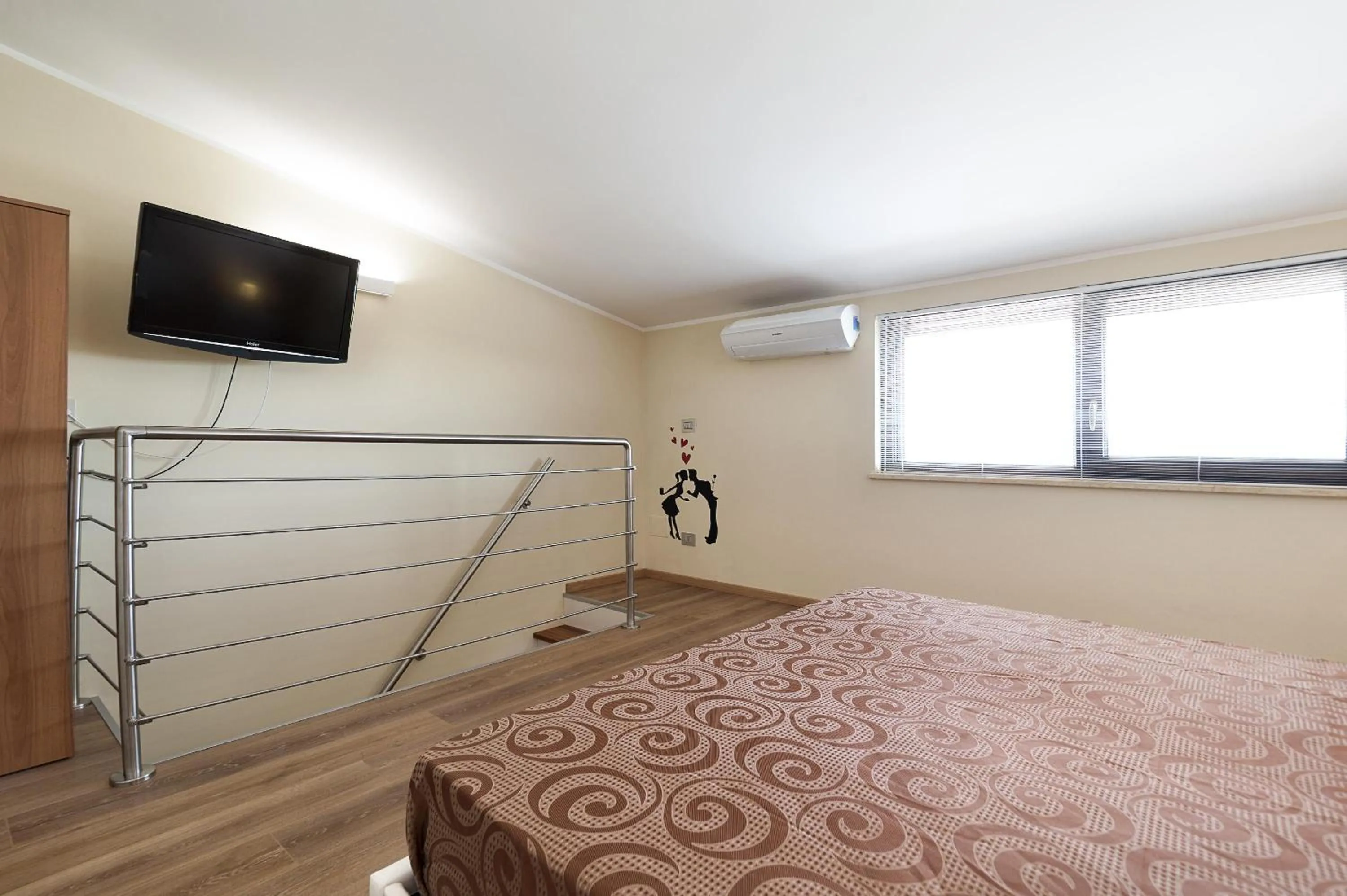 Bed in meadow luxury villa