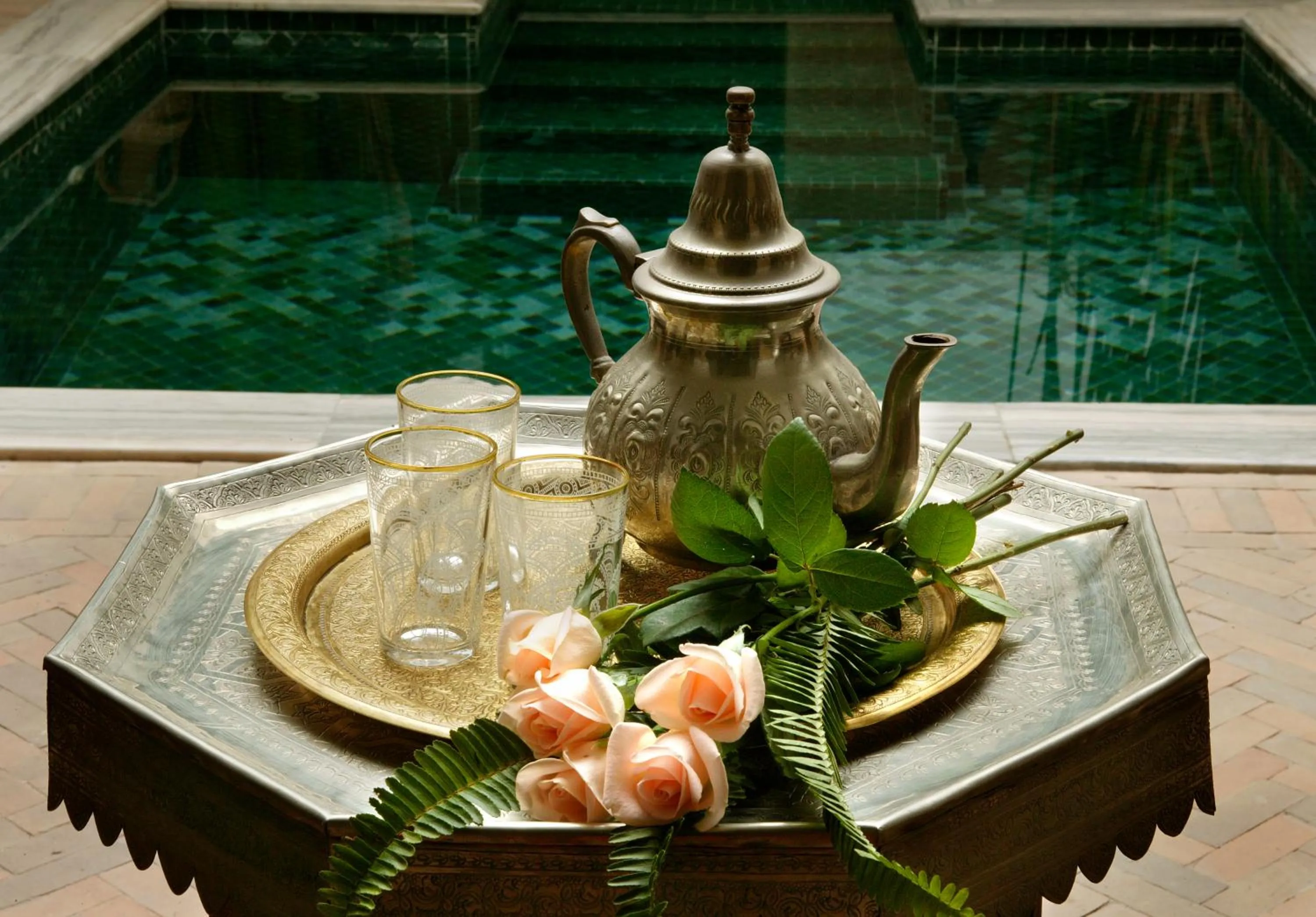 Decorative detail in Riad Azzar