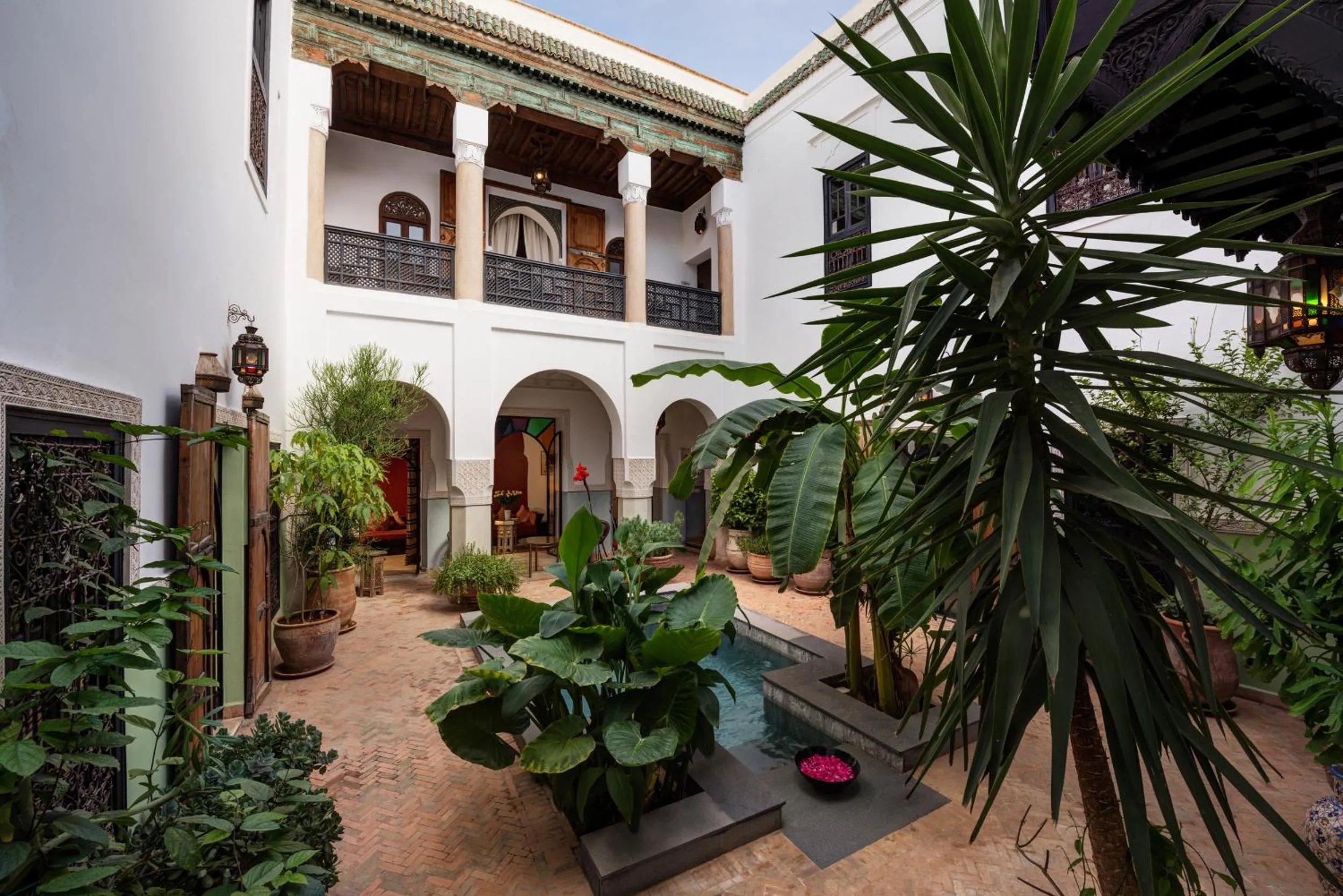 Patio in Riad Azzar