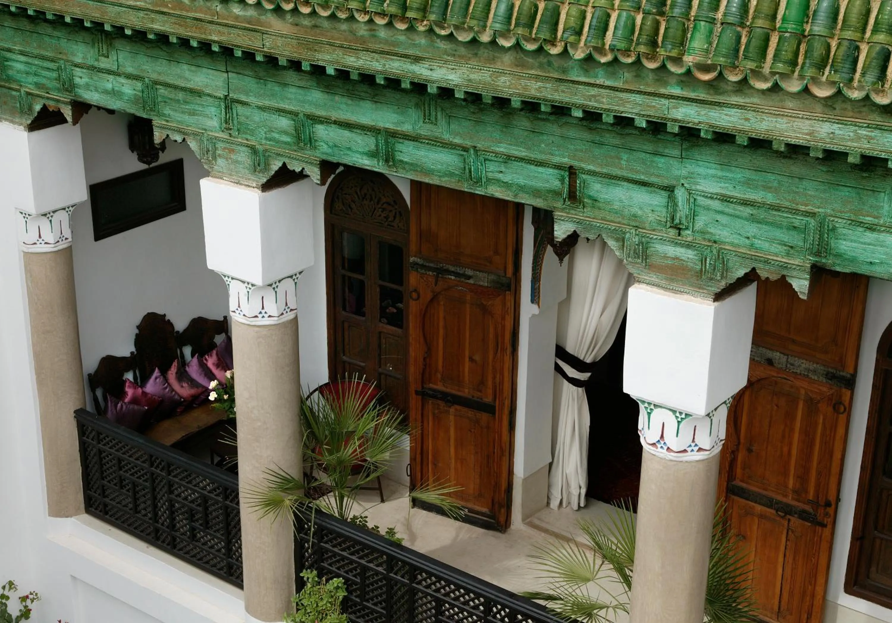 Balcony/Terrace in Riad Azzar